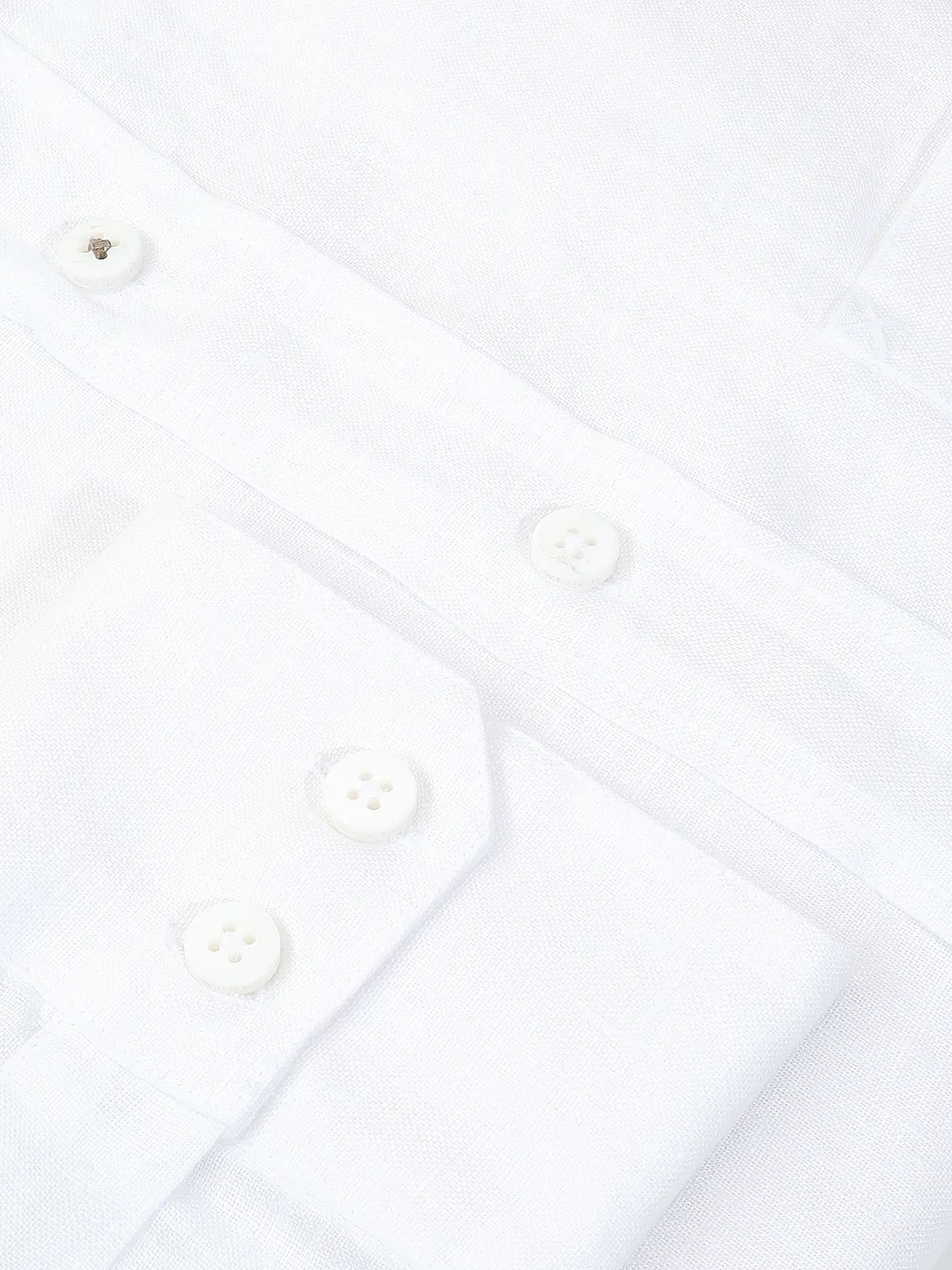 WEBER&WEBER SARTORIA | Leinenhemd Slim Fit  | weiss