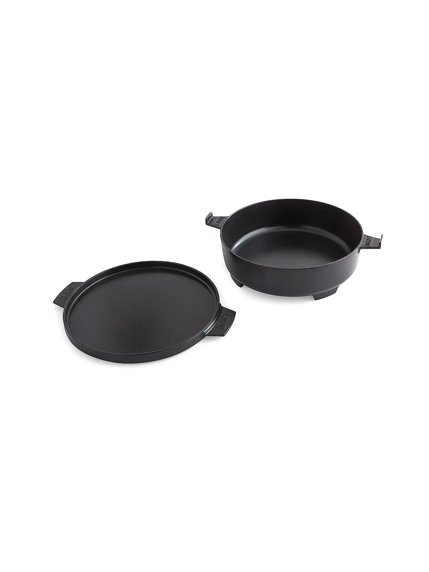 WEBER GRILL | 2 in 1 Dutch Oven - Pfanne 8857 | schwarz