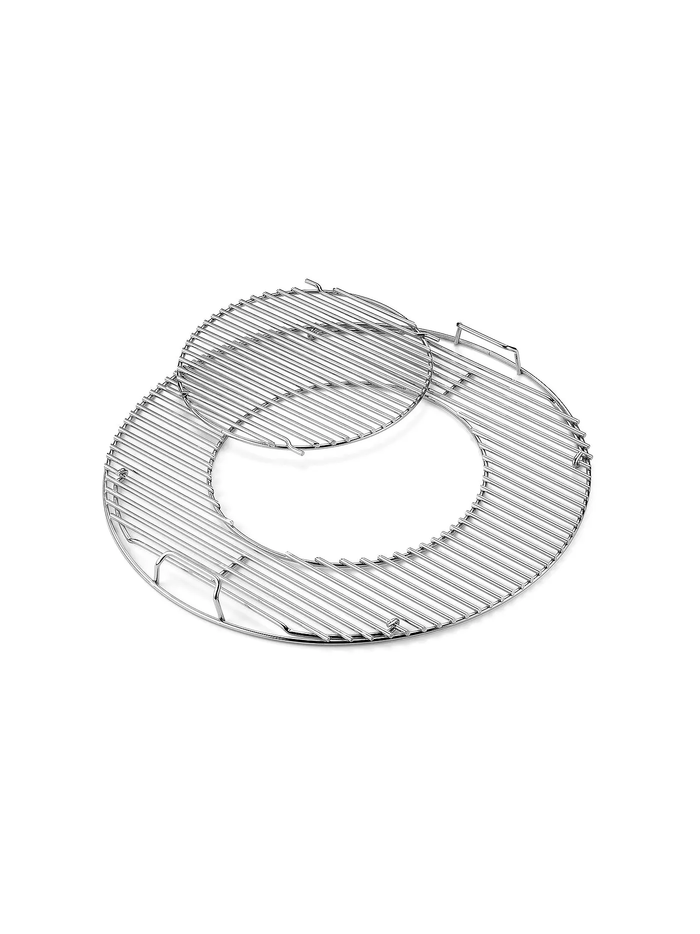 WEBER GRILL | Gourmet BBQ System - Grillrost mit Grillrosteinsatz 57cm | silber