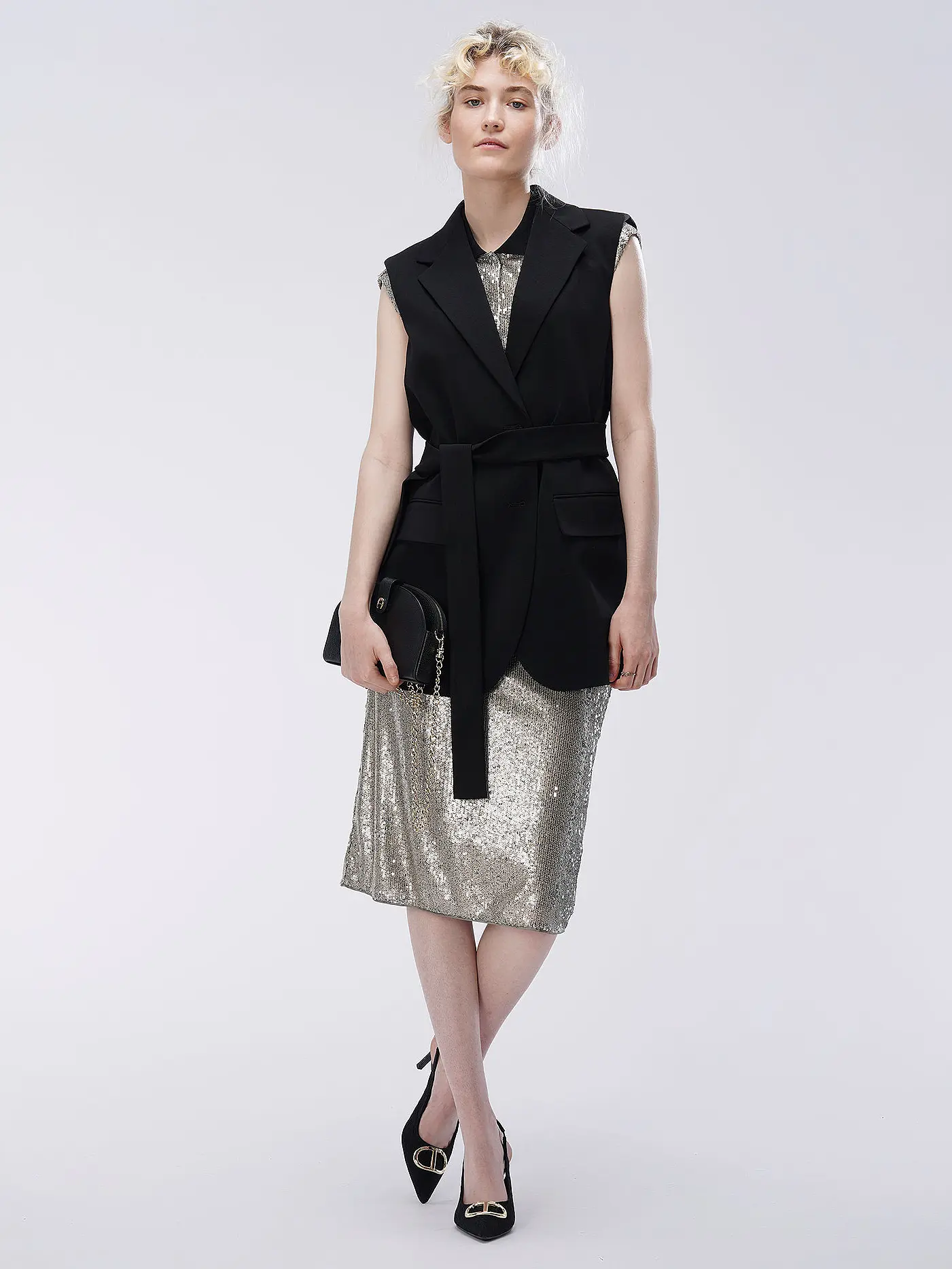 WEEKEND MAX MARA | Gilet NIDO | schwarz