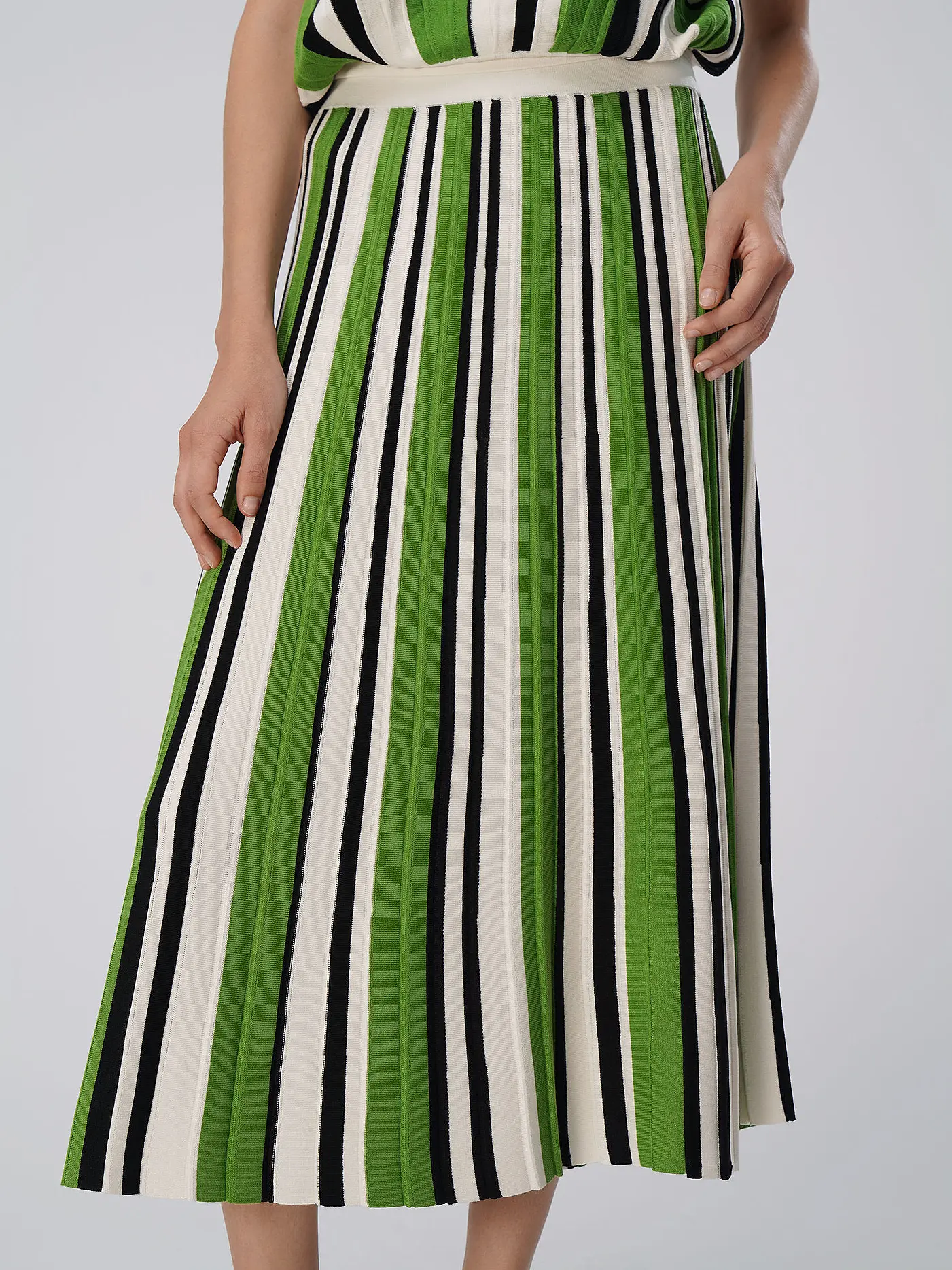 WEEKEND MAX MARA | Plisseerock EDITTA  | grün