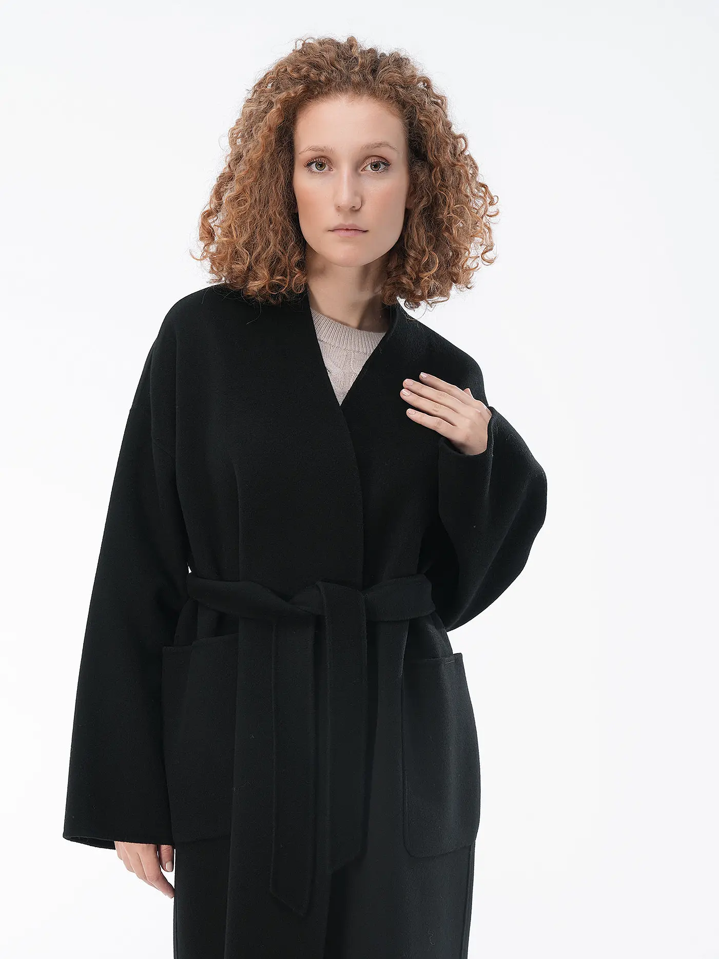 WEEKEND MAX MARA | Wollmantel CLIPPER | schwarz