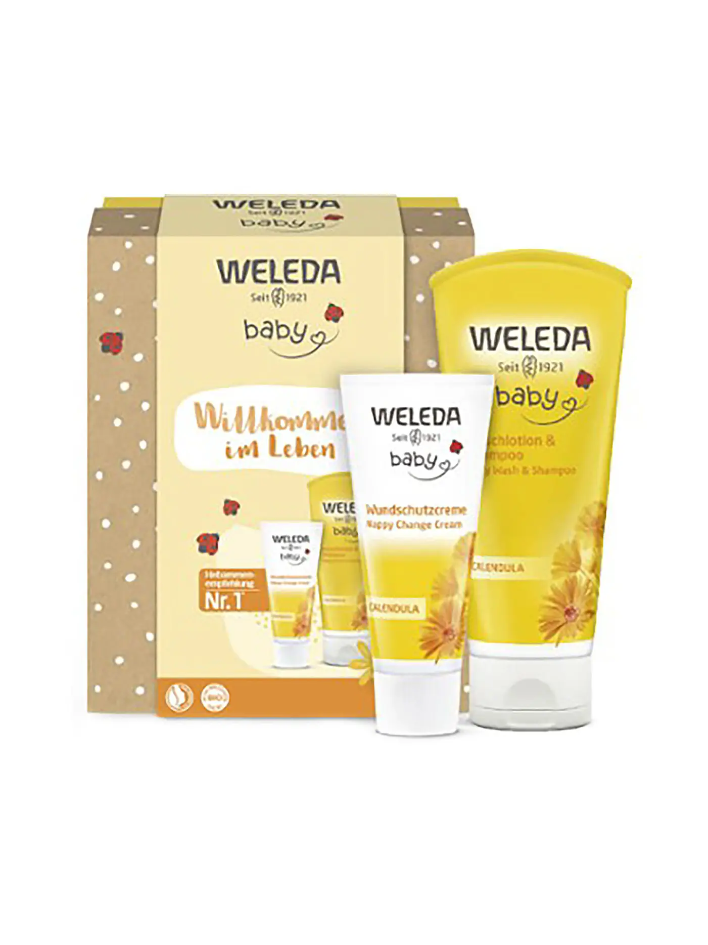 WELEDA | Geschenkset - Babypflege 75ml / 200ml | keine Farbe