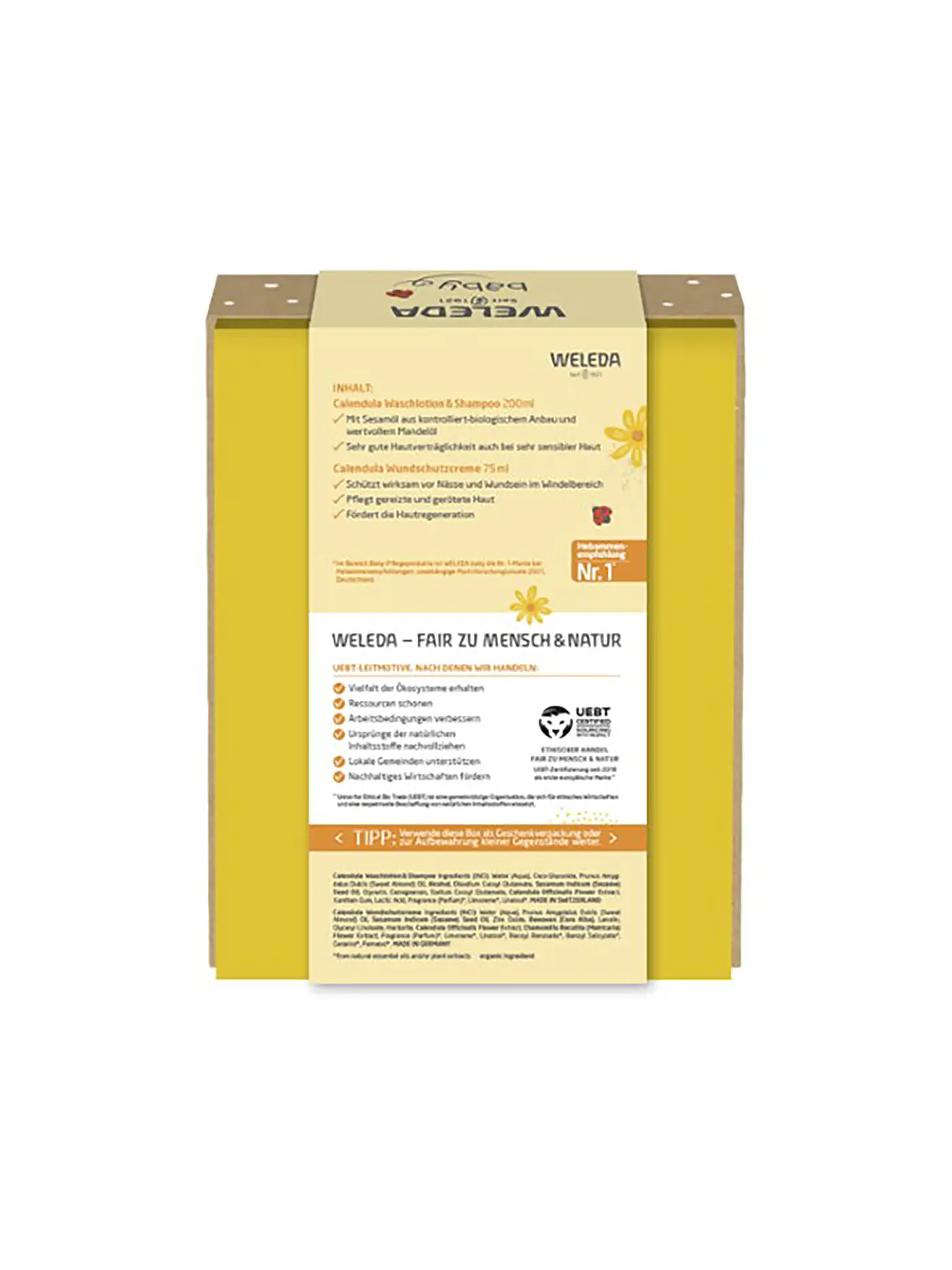 WELEDA | Geschenkset - Babypflege 75ml / 200ml | keine Farbe