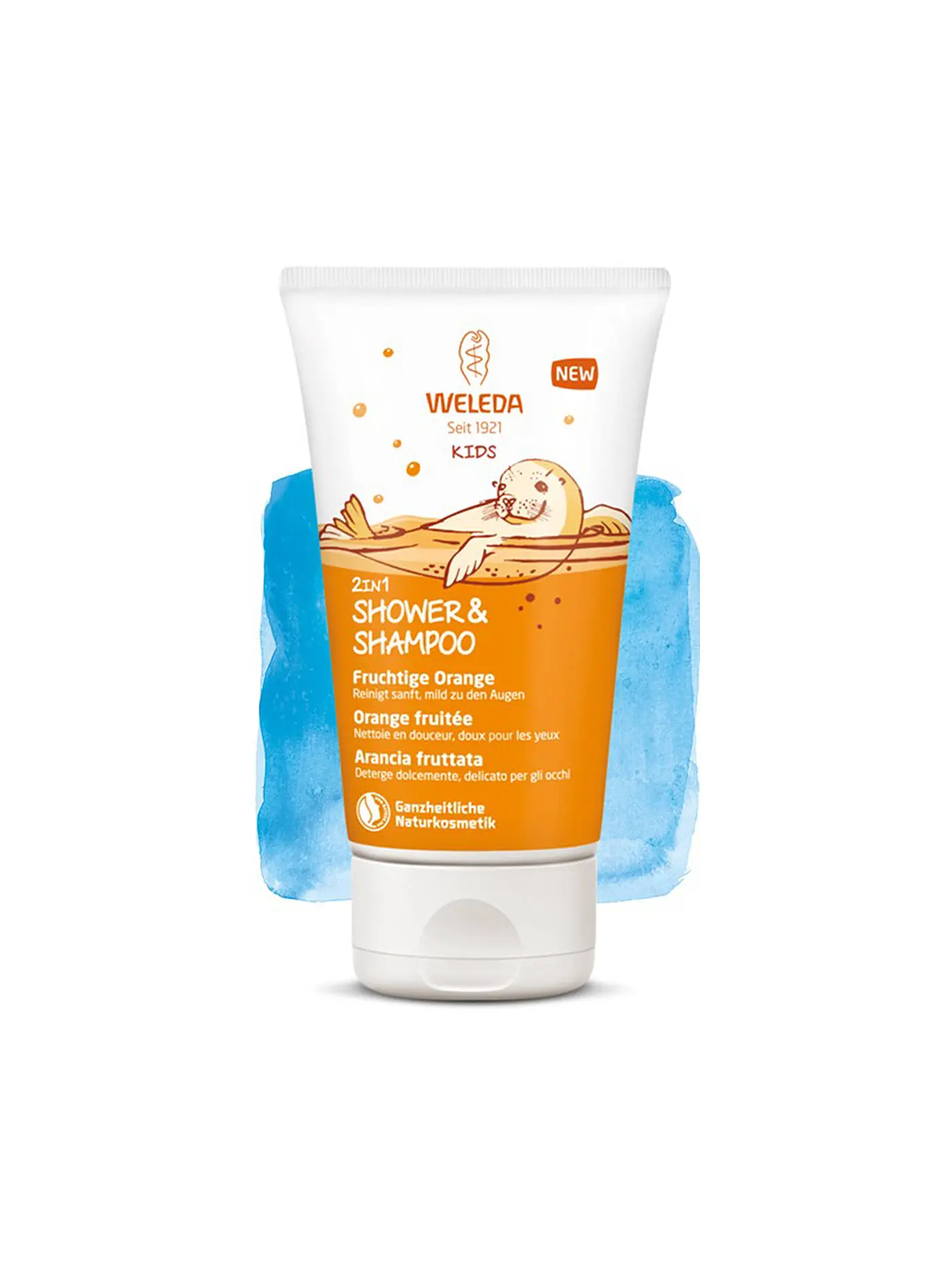WELEDA | Kids 2in1 Shower & Shampoo "Fruchtige Orange" 150ml | keine Farbe