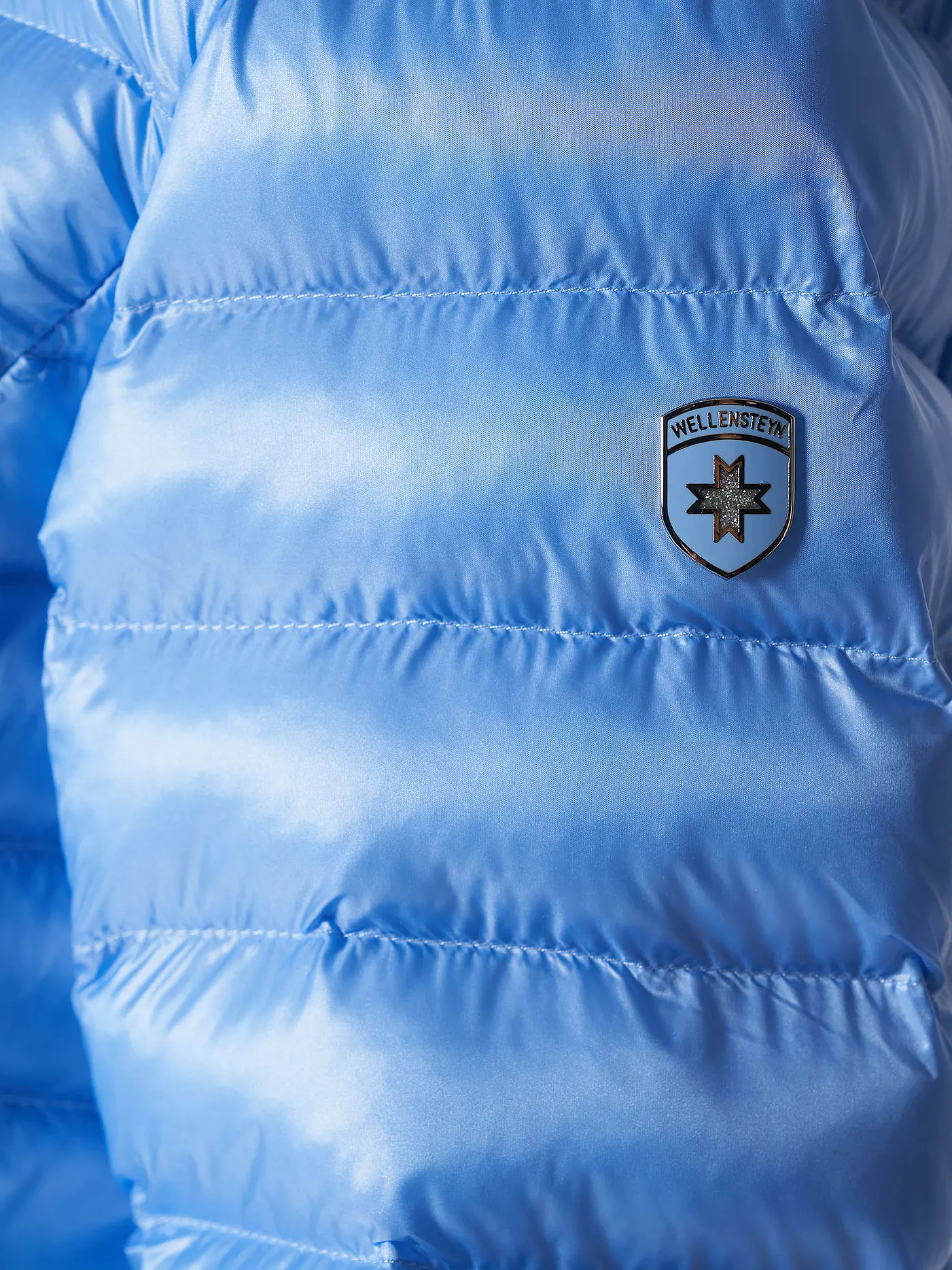 WELLENSTEYN | Leichtsteppjacke ITALY HOOD  | hellblau