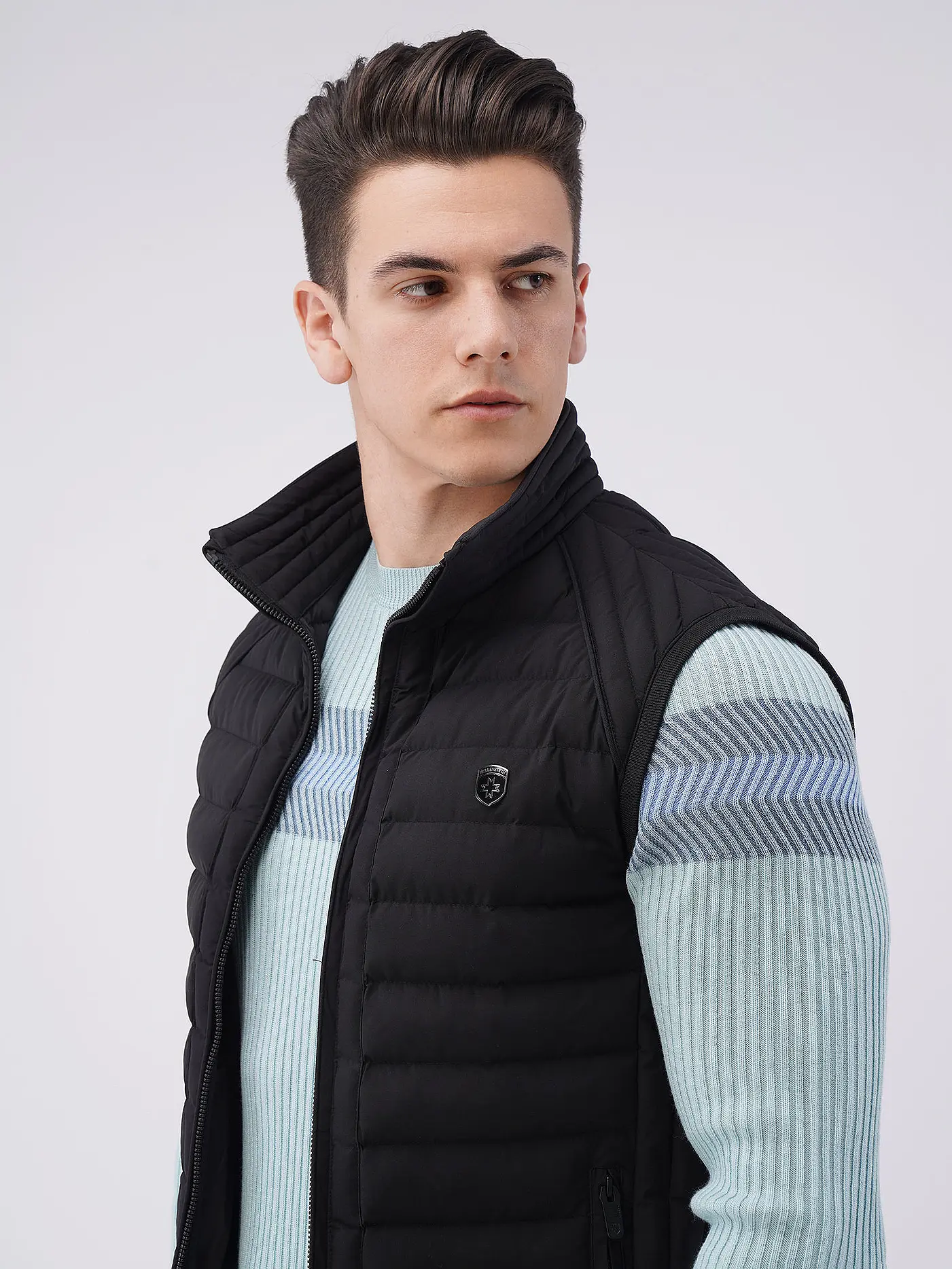 WELLENSTEYN | Steppgilet MOL | schwarz