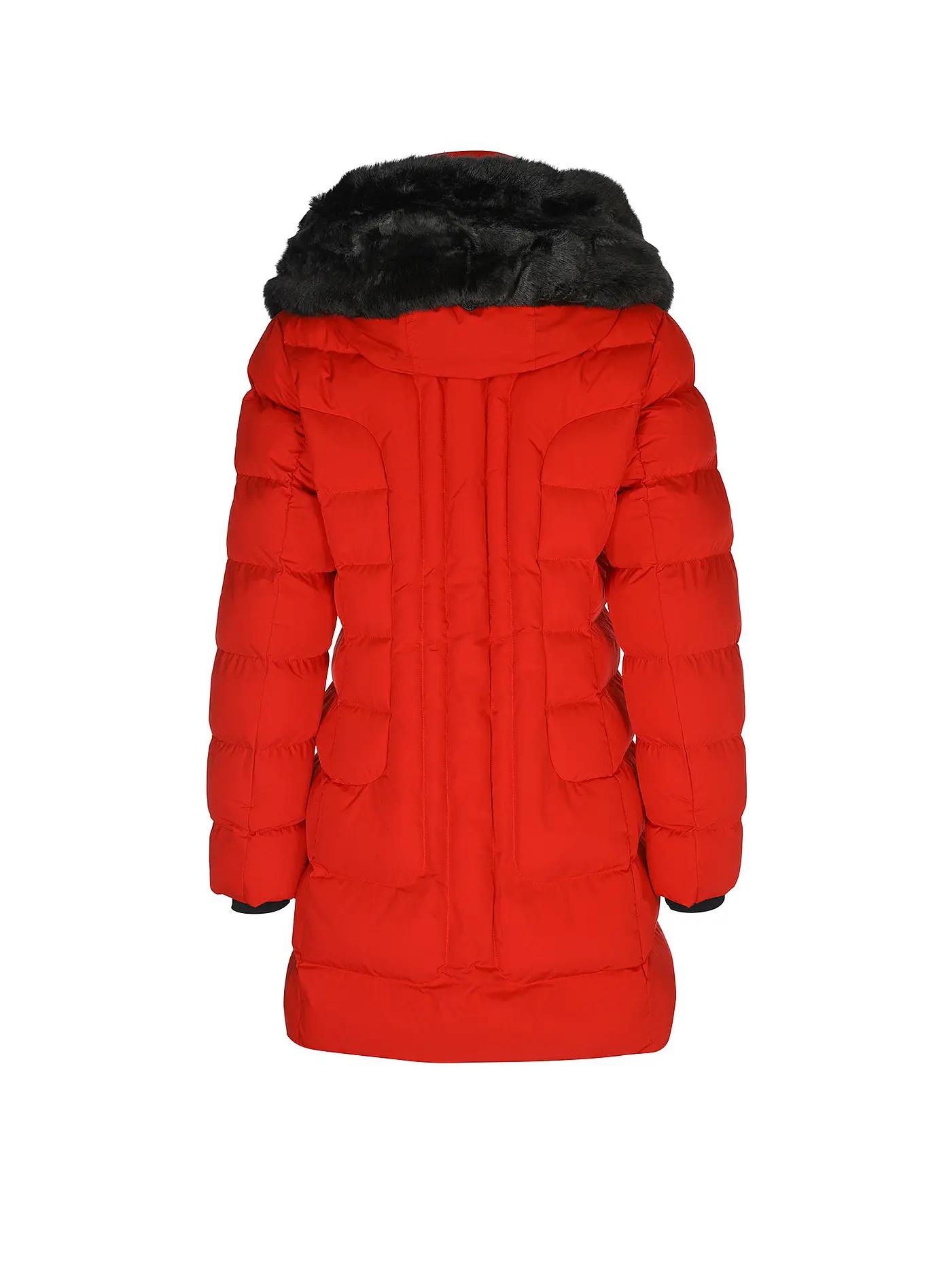 WELLENSTEYN | Steppjacke BELVITESSE LONG | rot