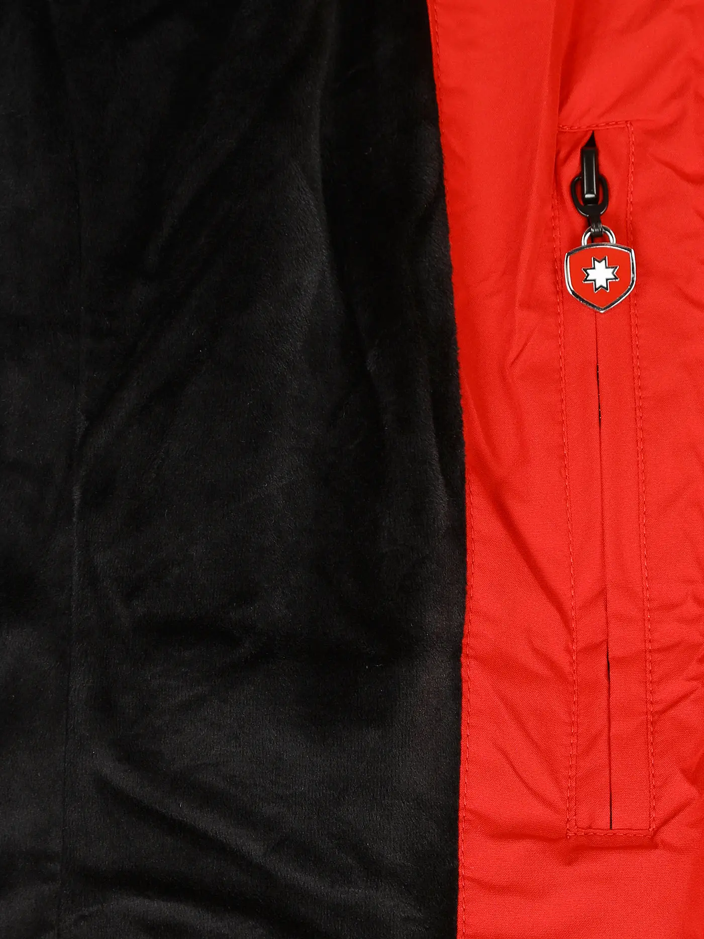 WELLENSTEYN | Steppjacke BELVITESSE LONG | rot