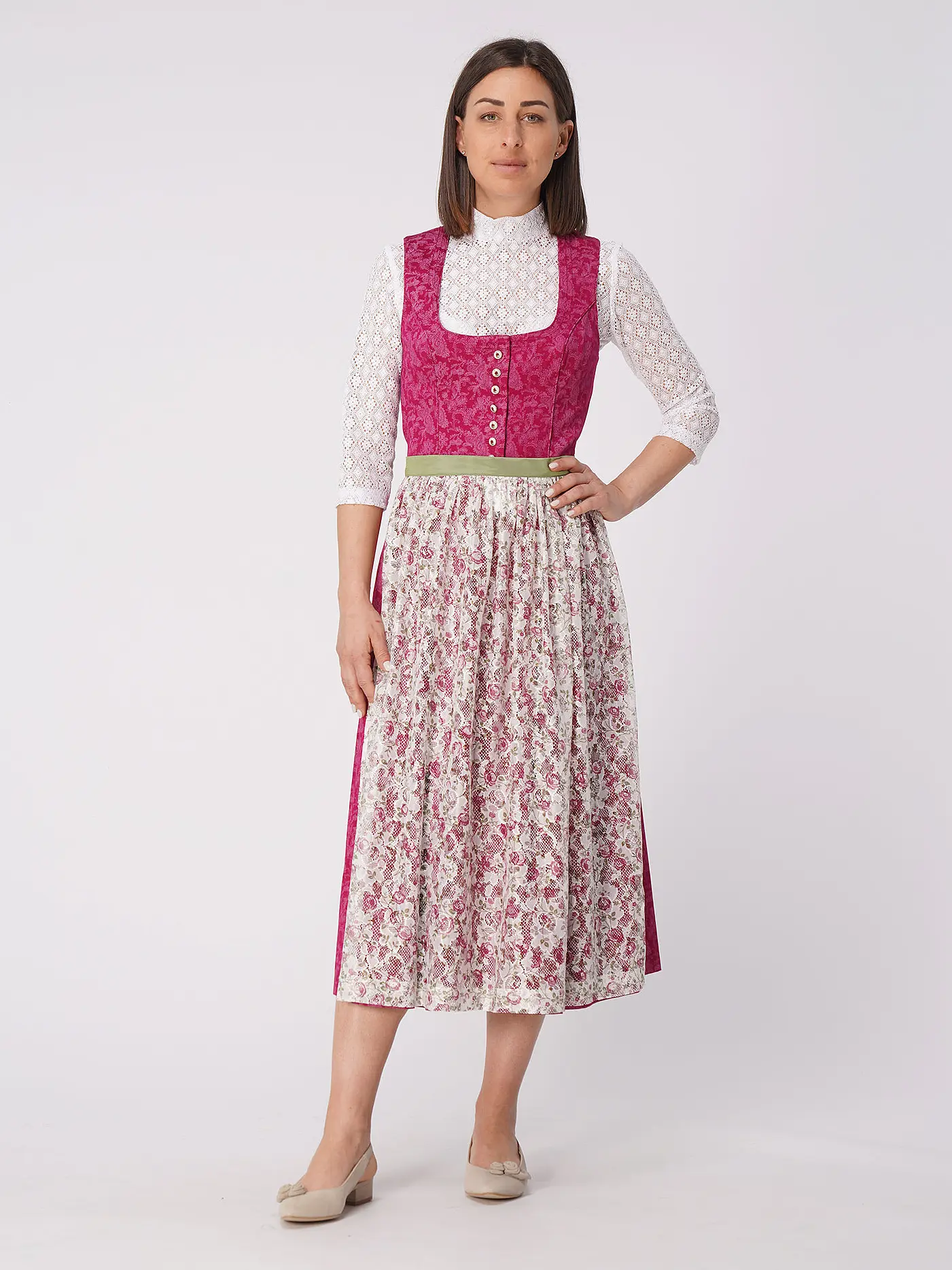 WENGER | Dirndl CARLA | pink
