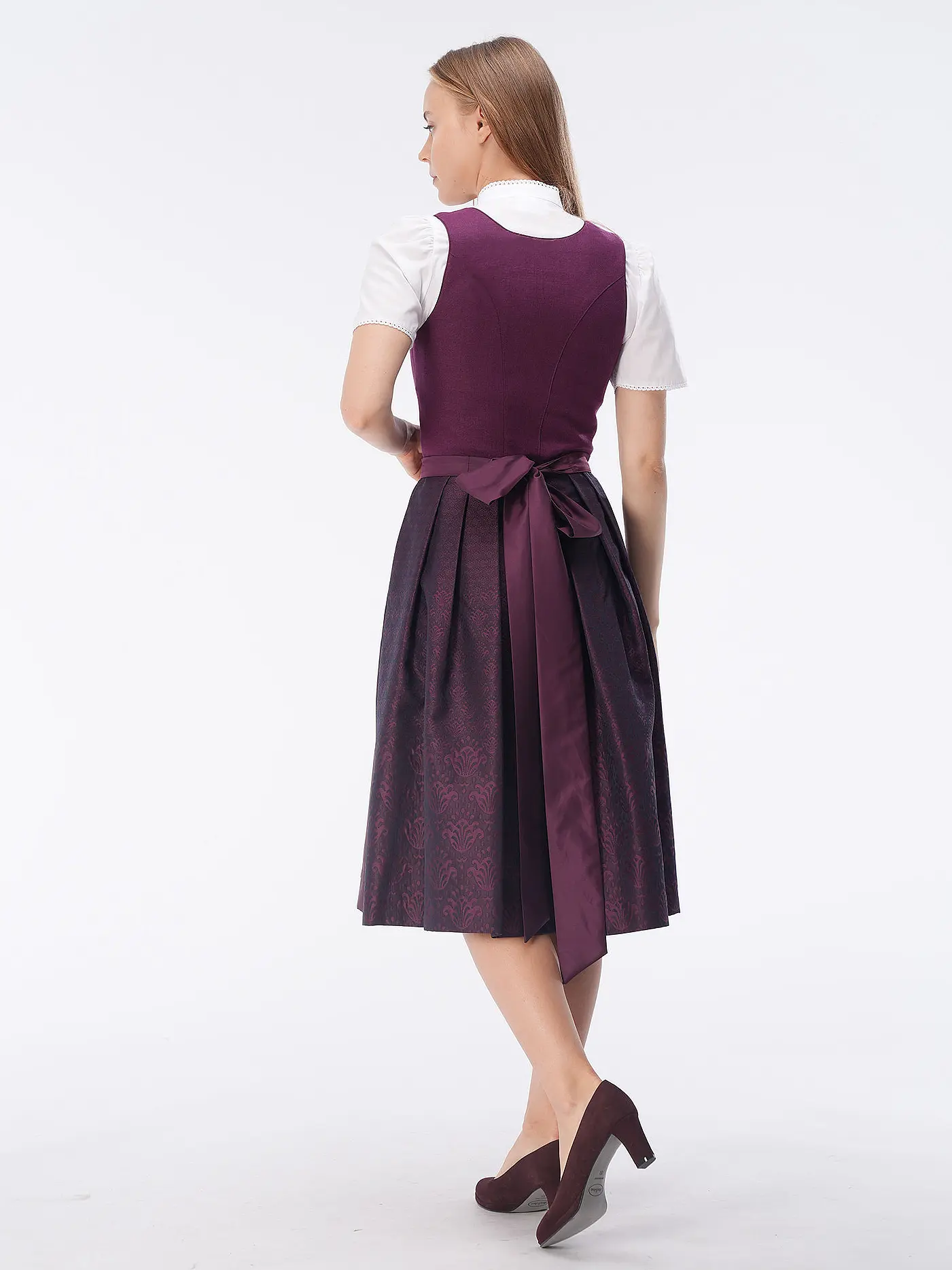 WENGER | Dirndl LAURI | dunkelrot