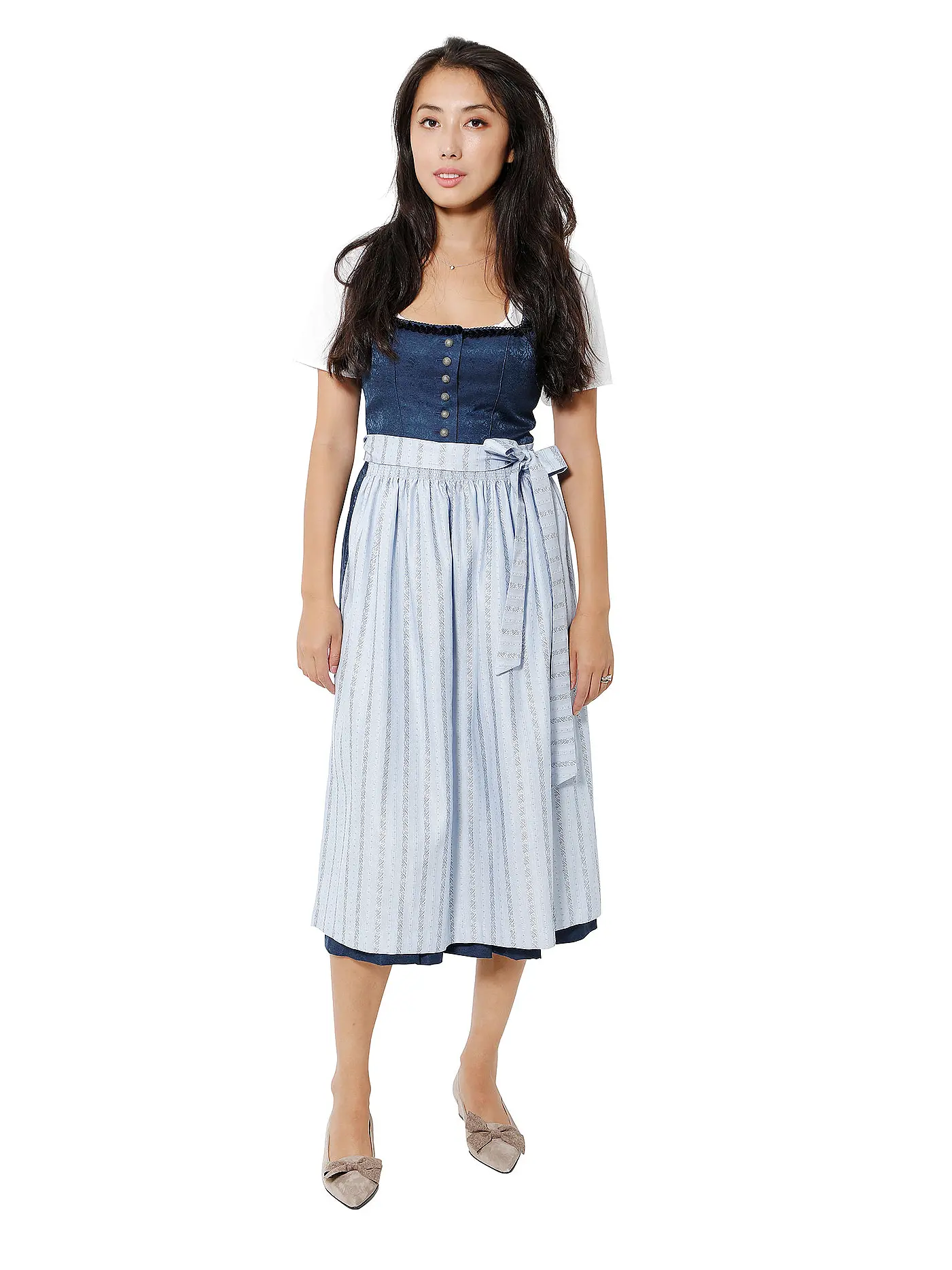 WENGER | Dirndlbluse "Huberta" | weiss