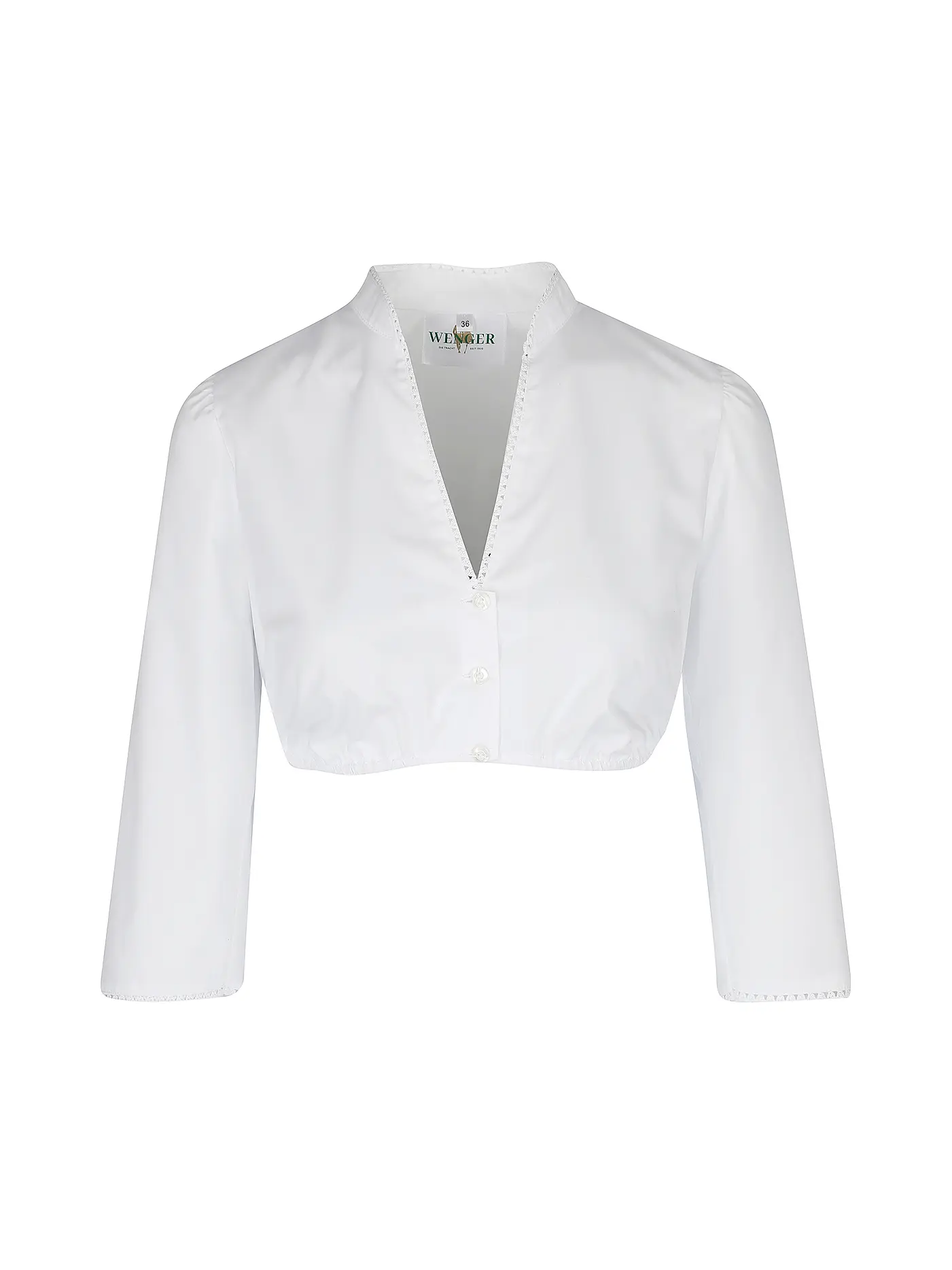 WENGER | Dirndlbluse BABSI | weiss