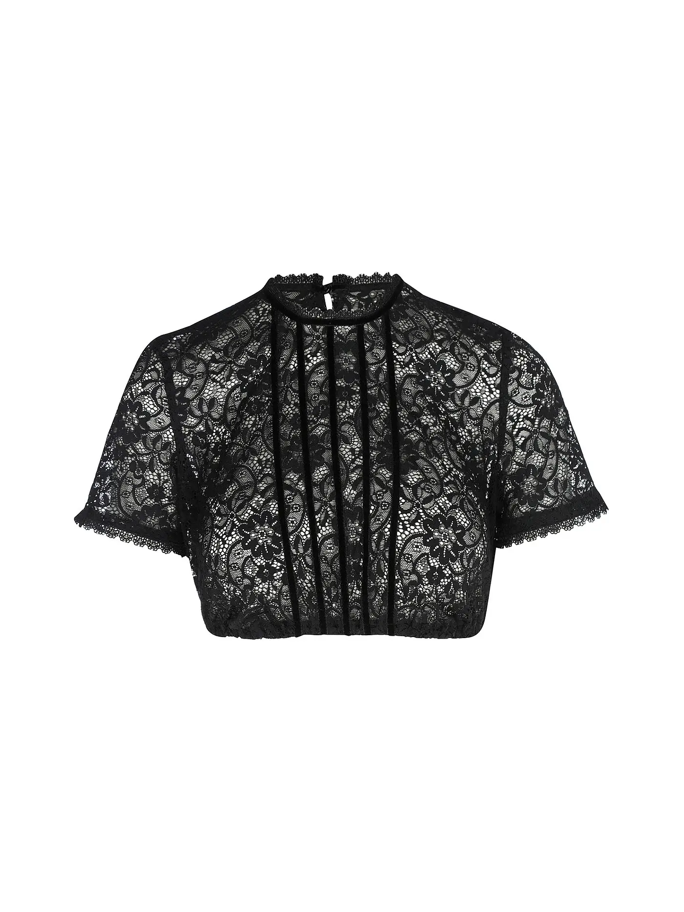 WENGER | Dirndlbluse PAMELA | schwarz