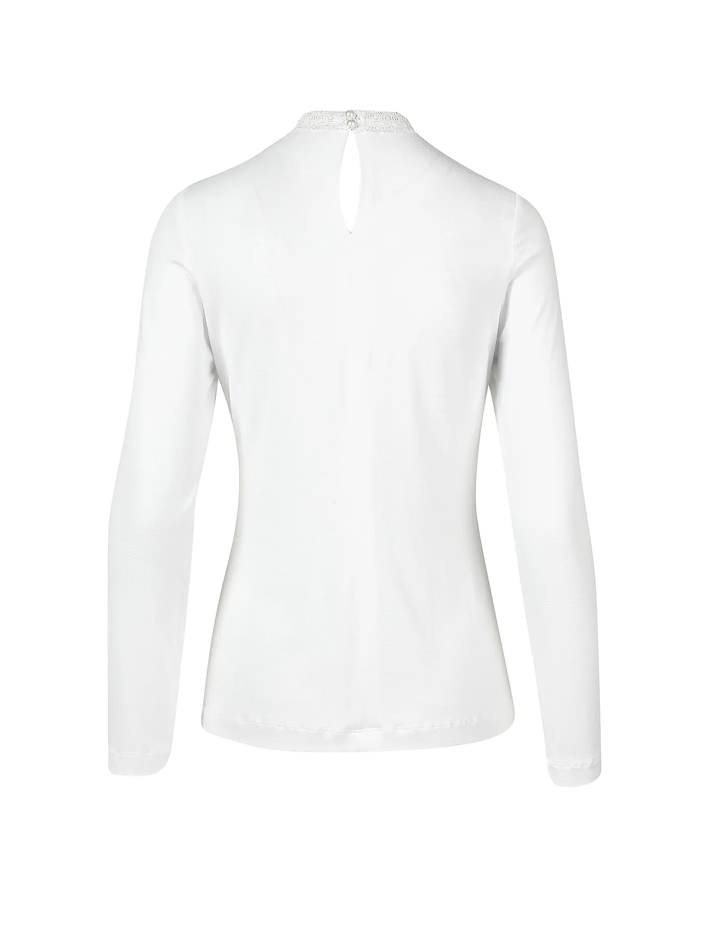 WENGER | Langarmshirt Almsee | weiss