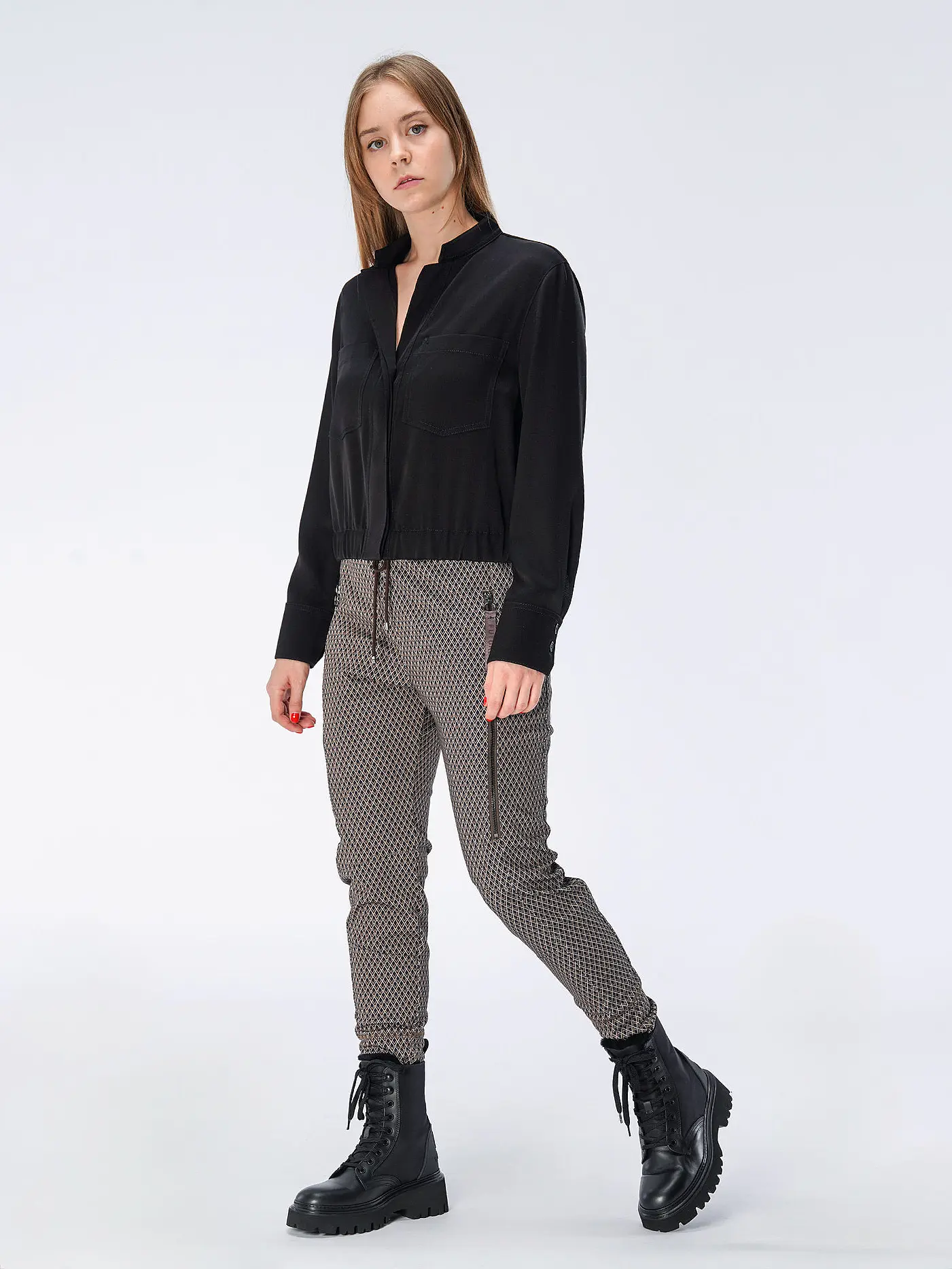 WINDSOR | Hemdbluse | schwarz