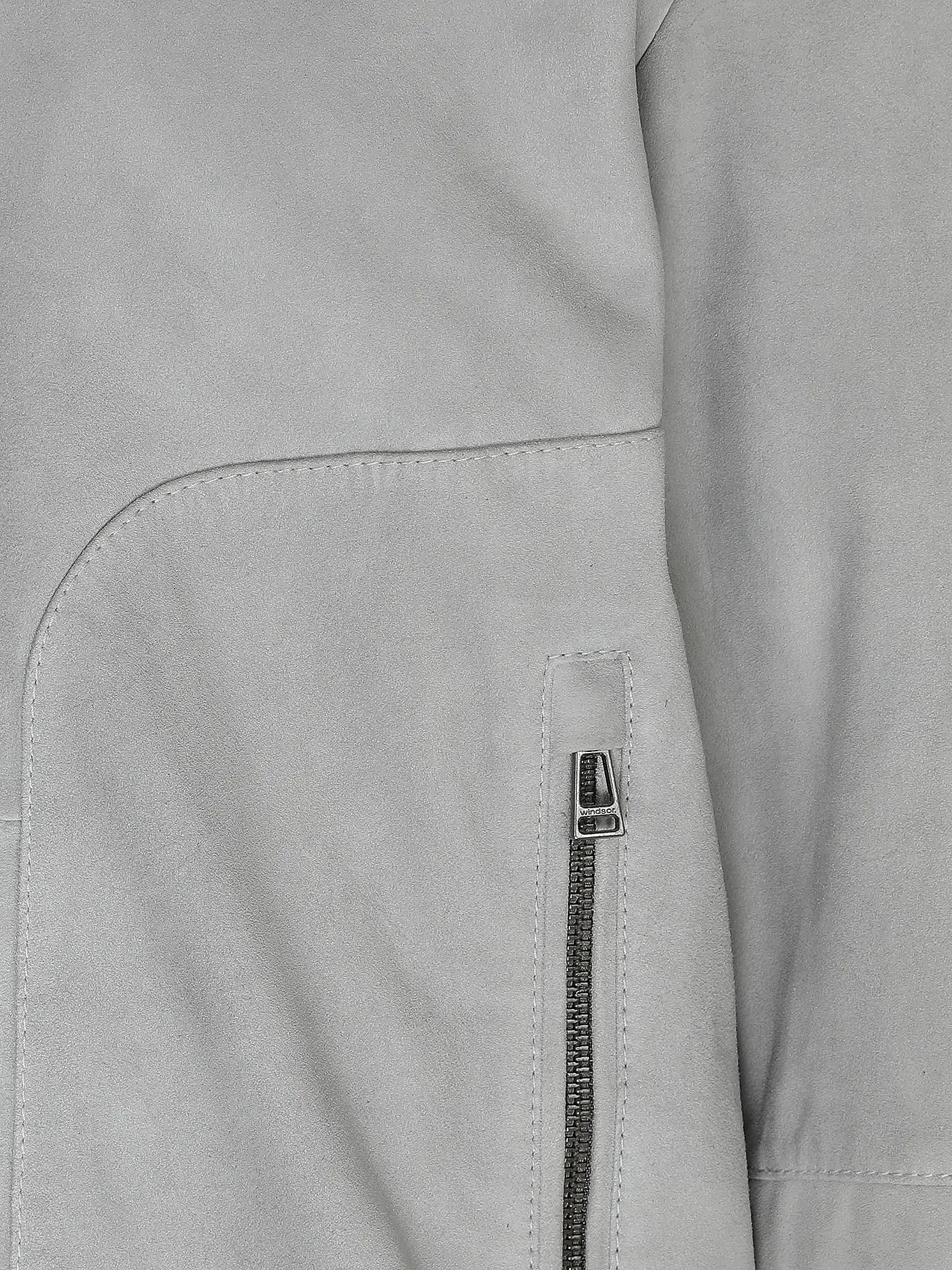 WINDSOR | Lederjacke GIANO | grau