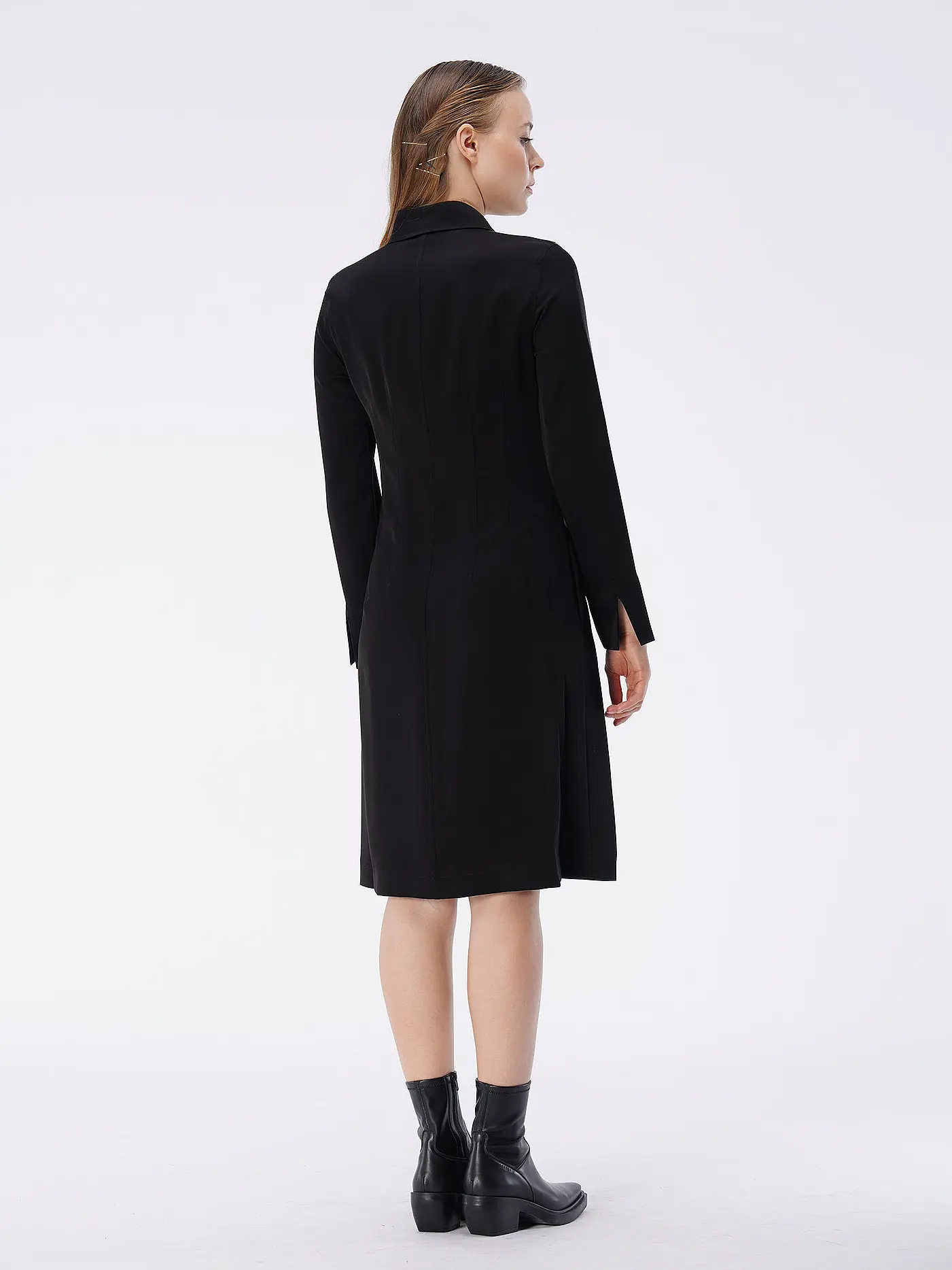 WINDSOR | Midikleid  | schwarz