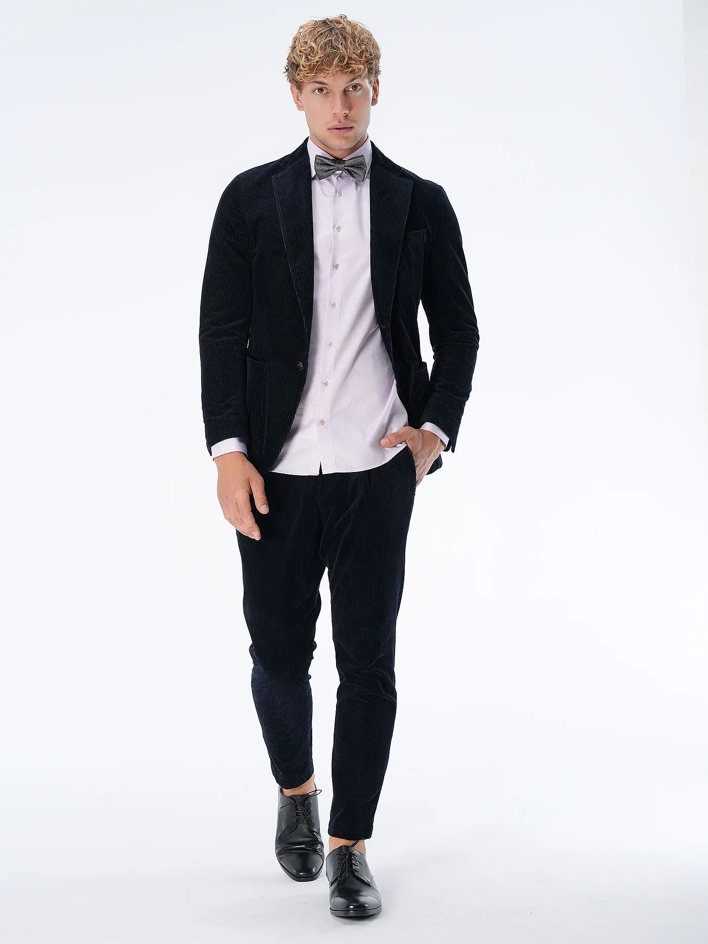 WINDSOR | Sakko Cordsakko  | blau