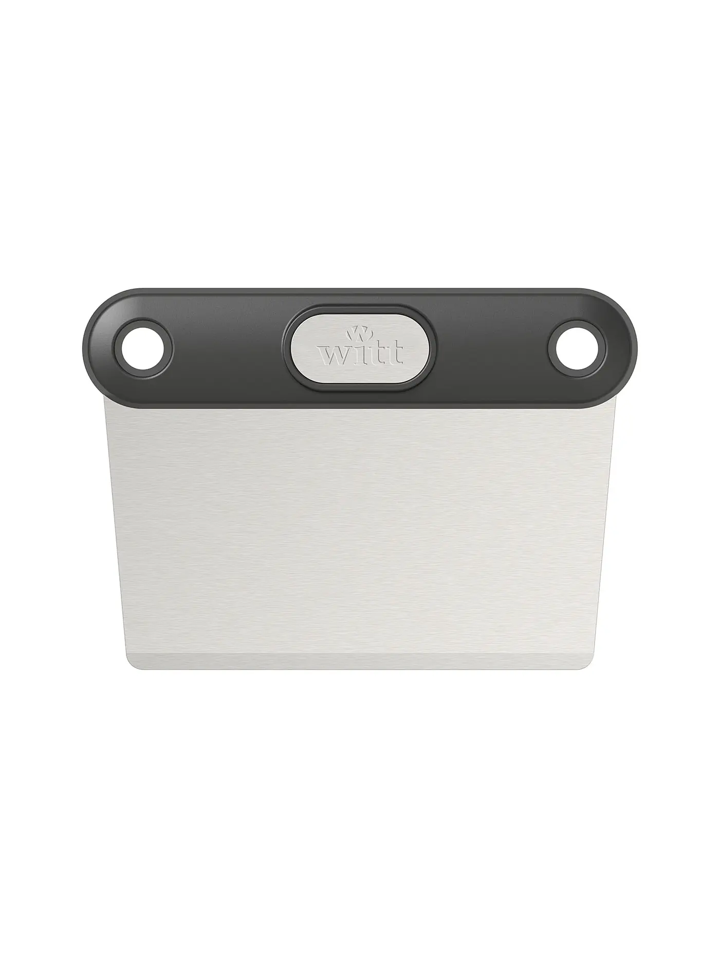 WITT | Pizza Teigschaber Edelstahl Schwarz | silber
