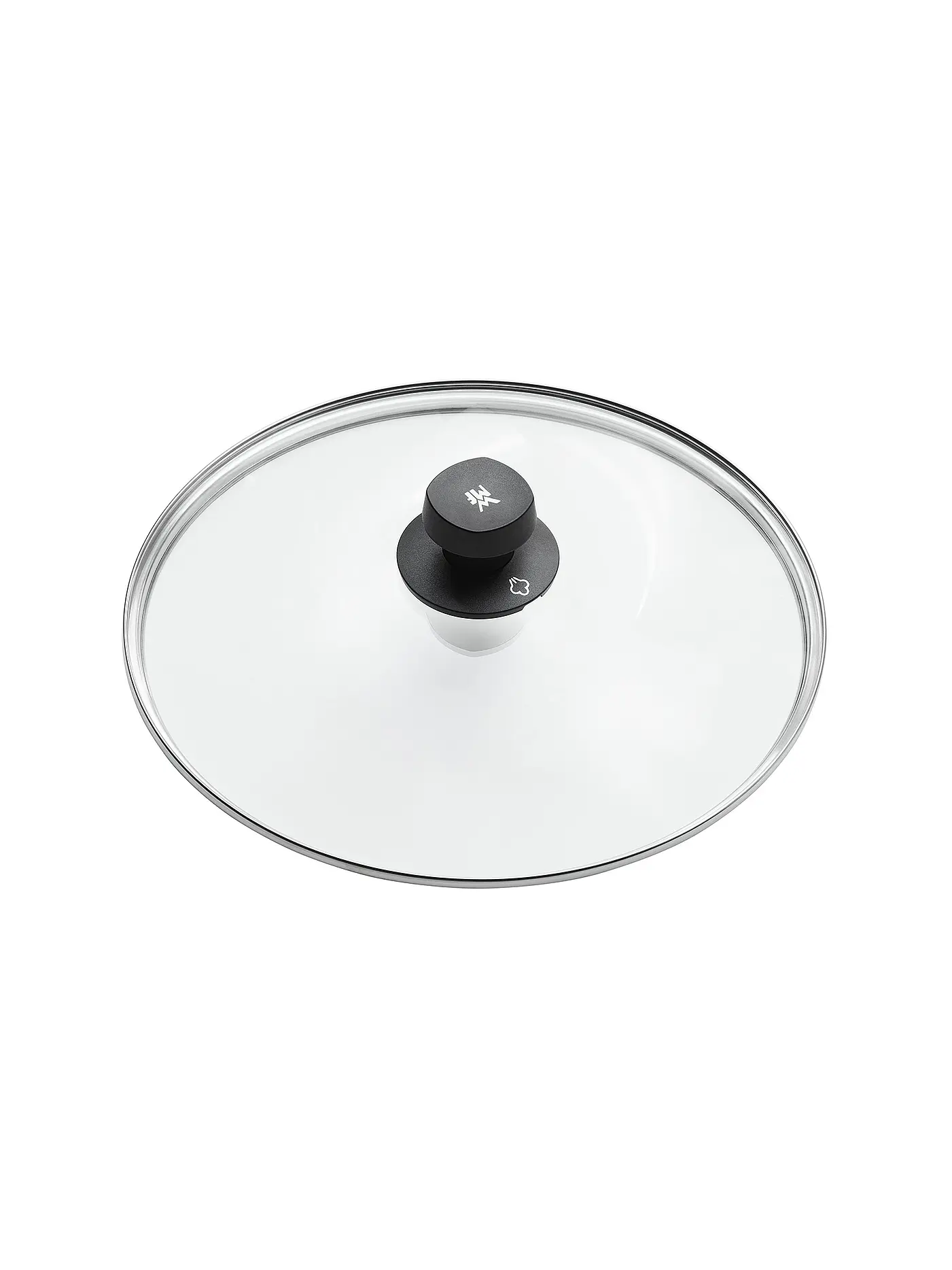 WMF |  PermaDur Premium Wok mit Glasdeckel 30cm Antihaft | schwarz