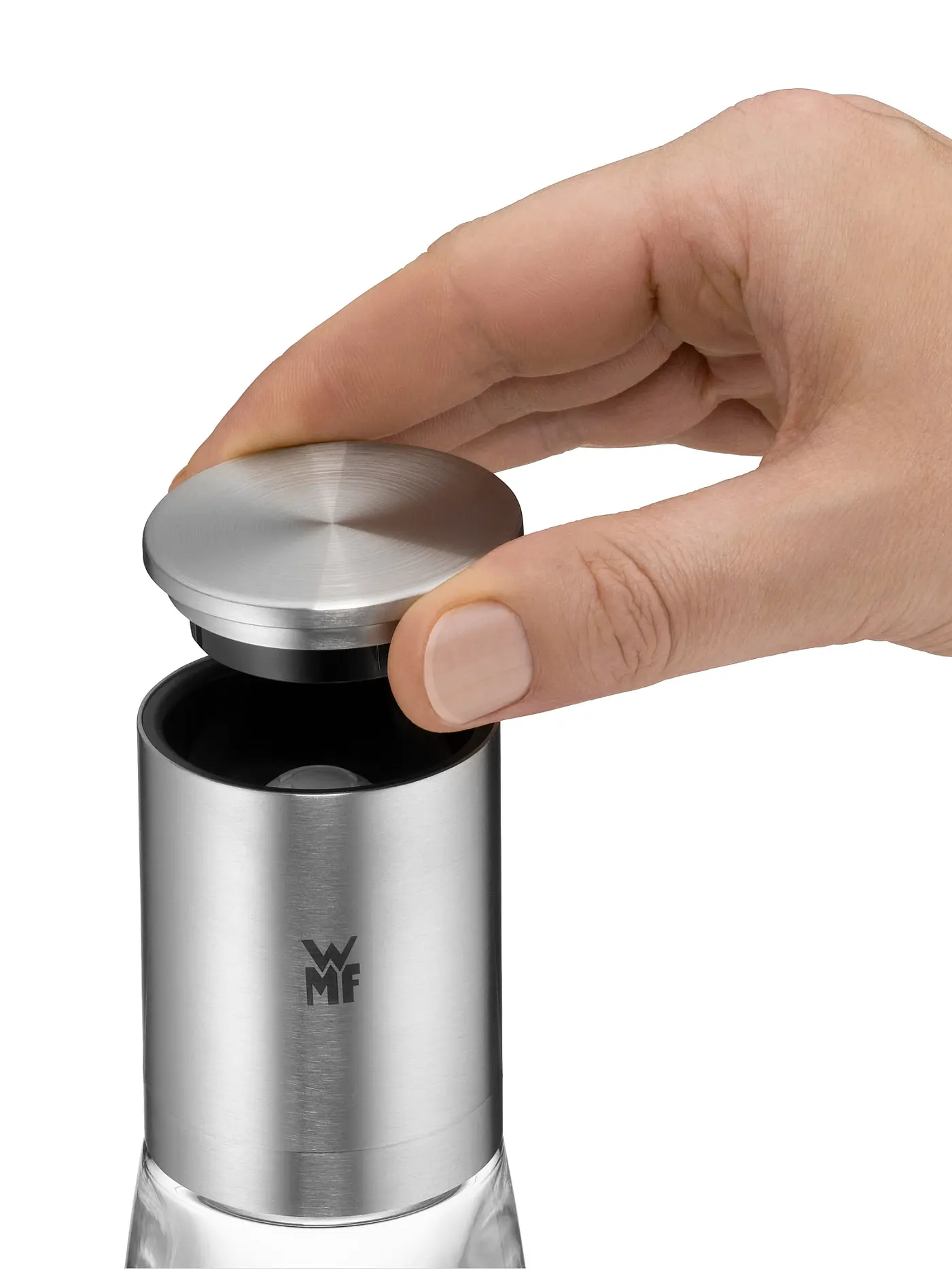 WMF | De Luxe Gewürzmühle unbefüllt 14cm | silber