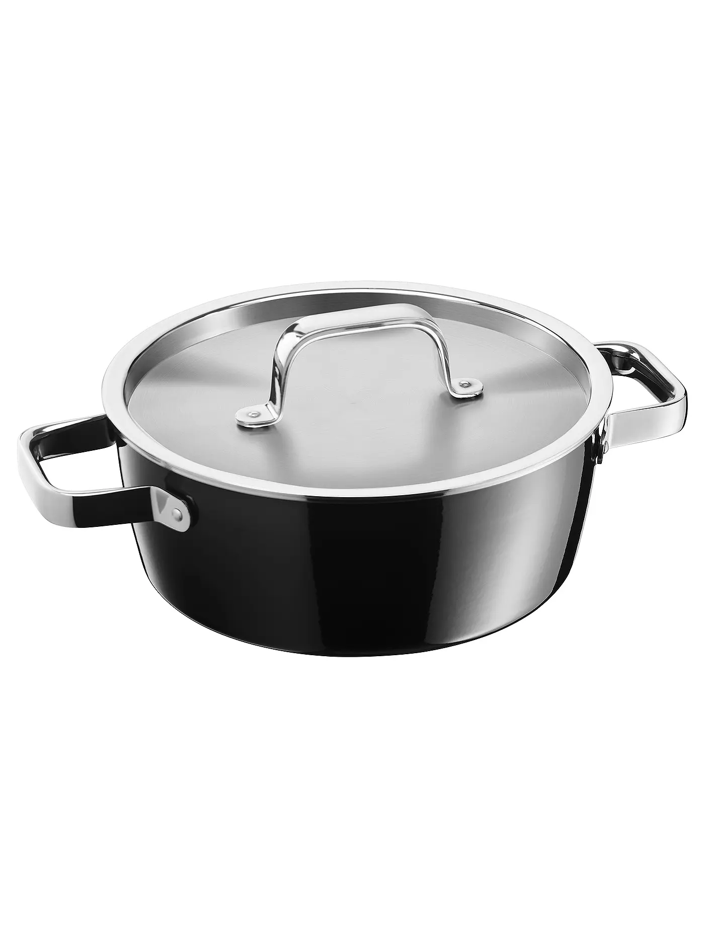 WMF | Fusiontec Aromatic Kochschüssel 24 cm Black | schwarz