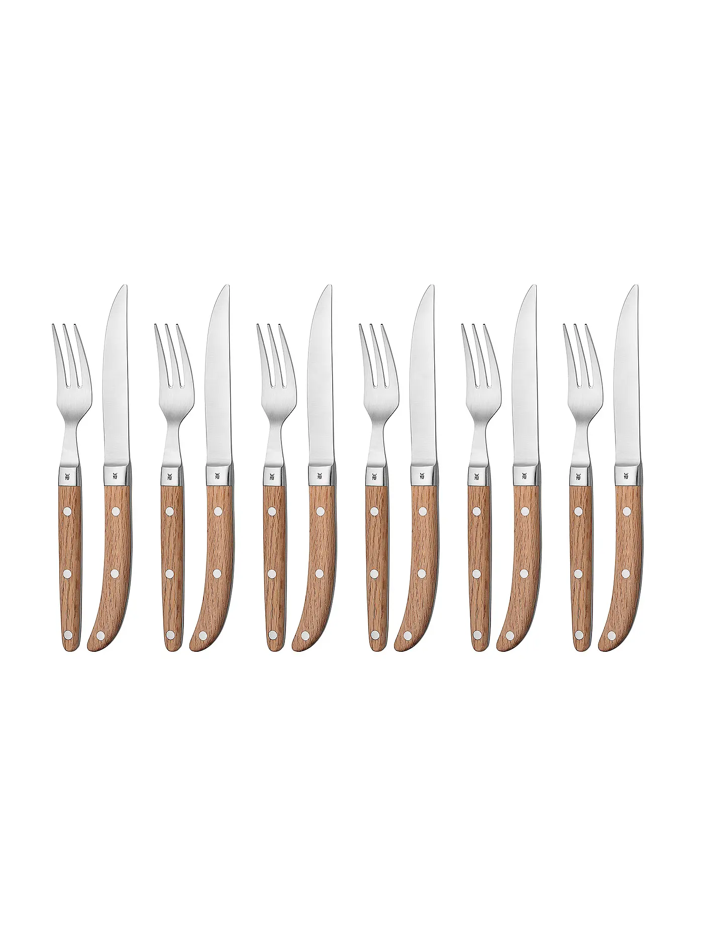 WMF | Ranch Steakbesteck-Set 12tlg | silber
