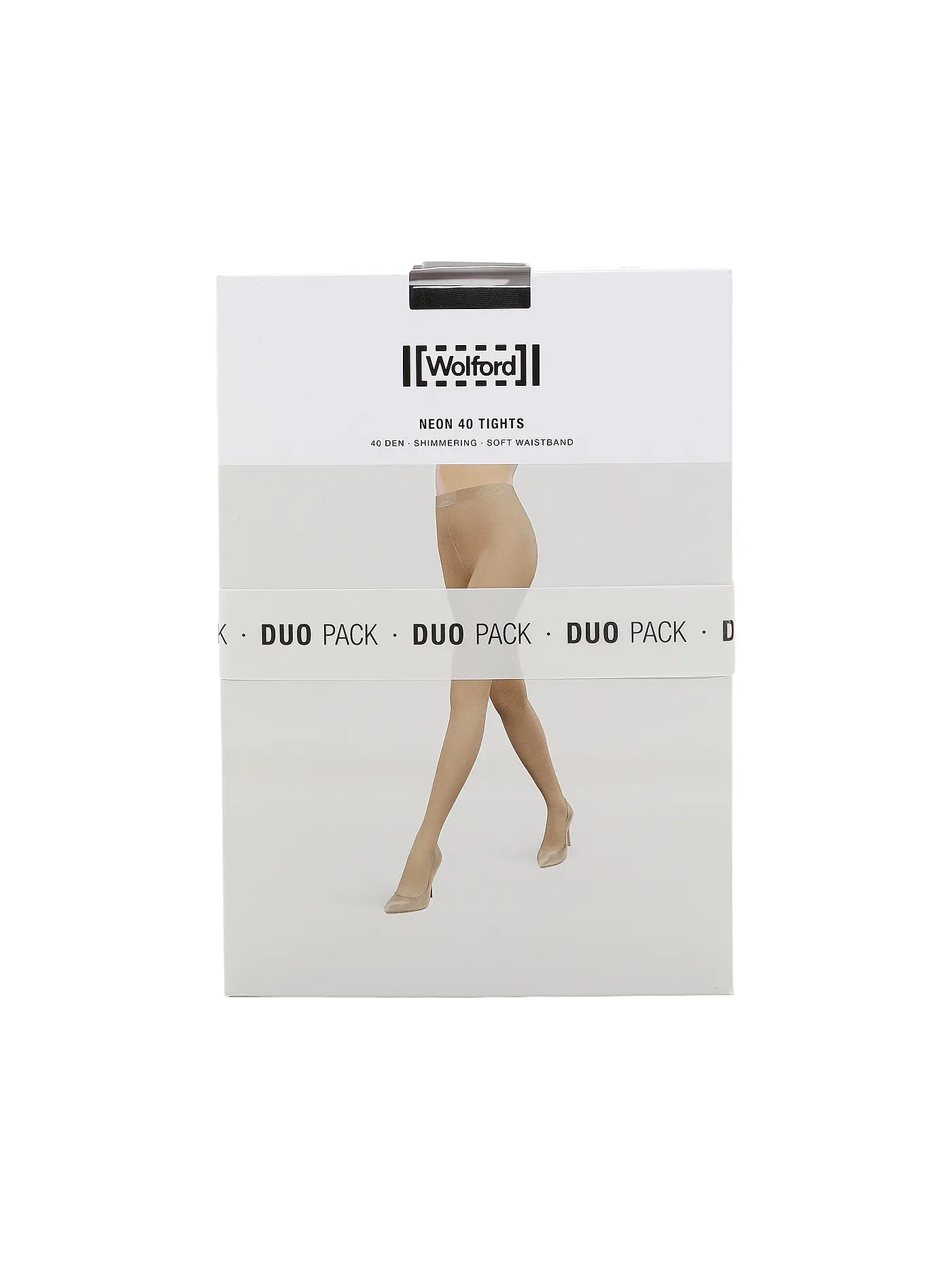 WOLFORD | Feinstrumpfhose NEON 40 2-er Pkg black | schwarz