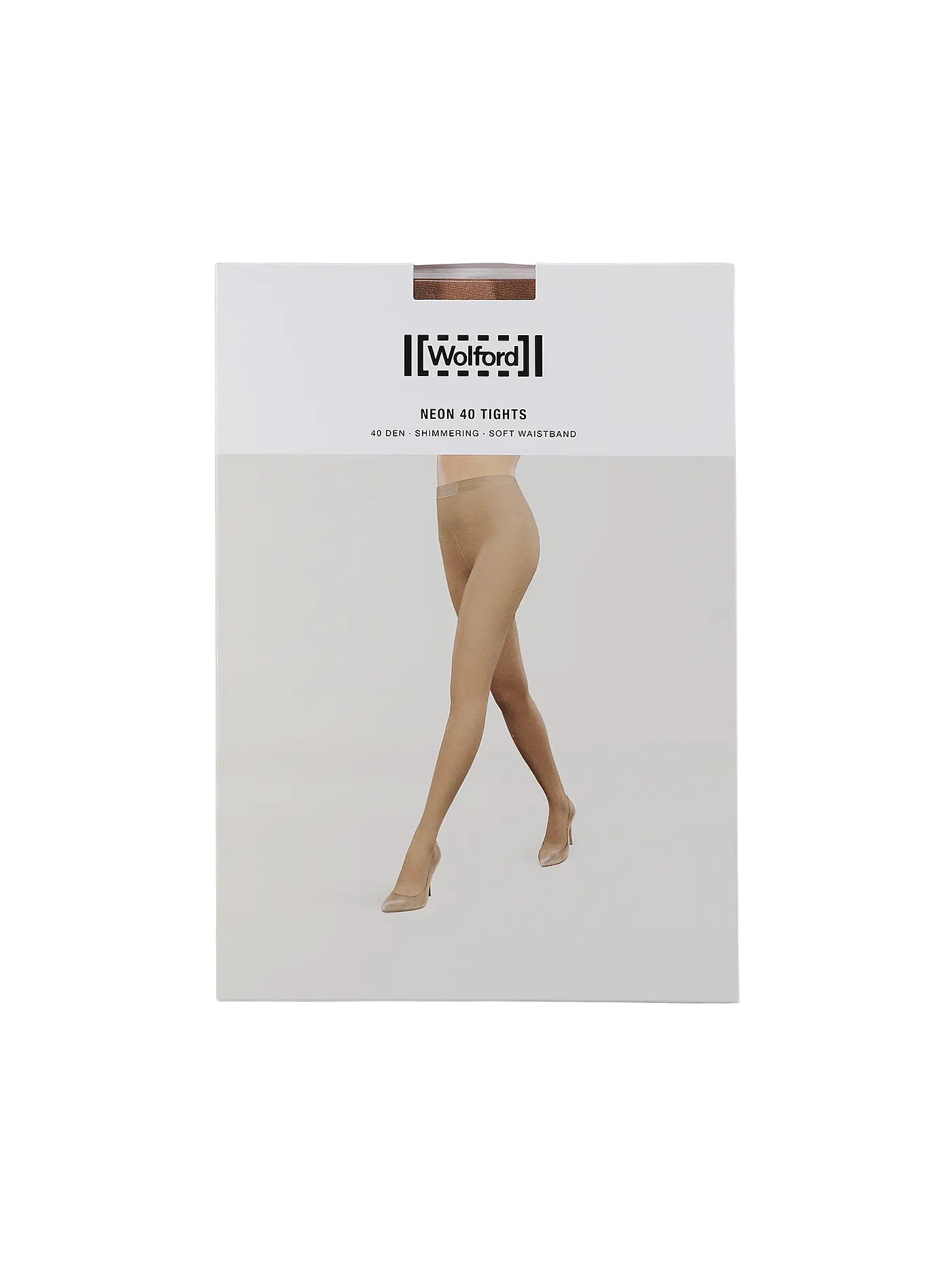 WOLFORD | Feinstrumpfhose NEON 40 gobi | hellbraun