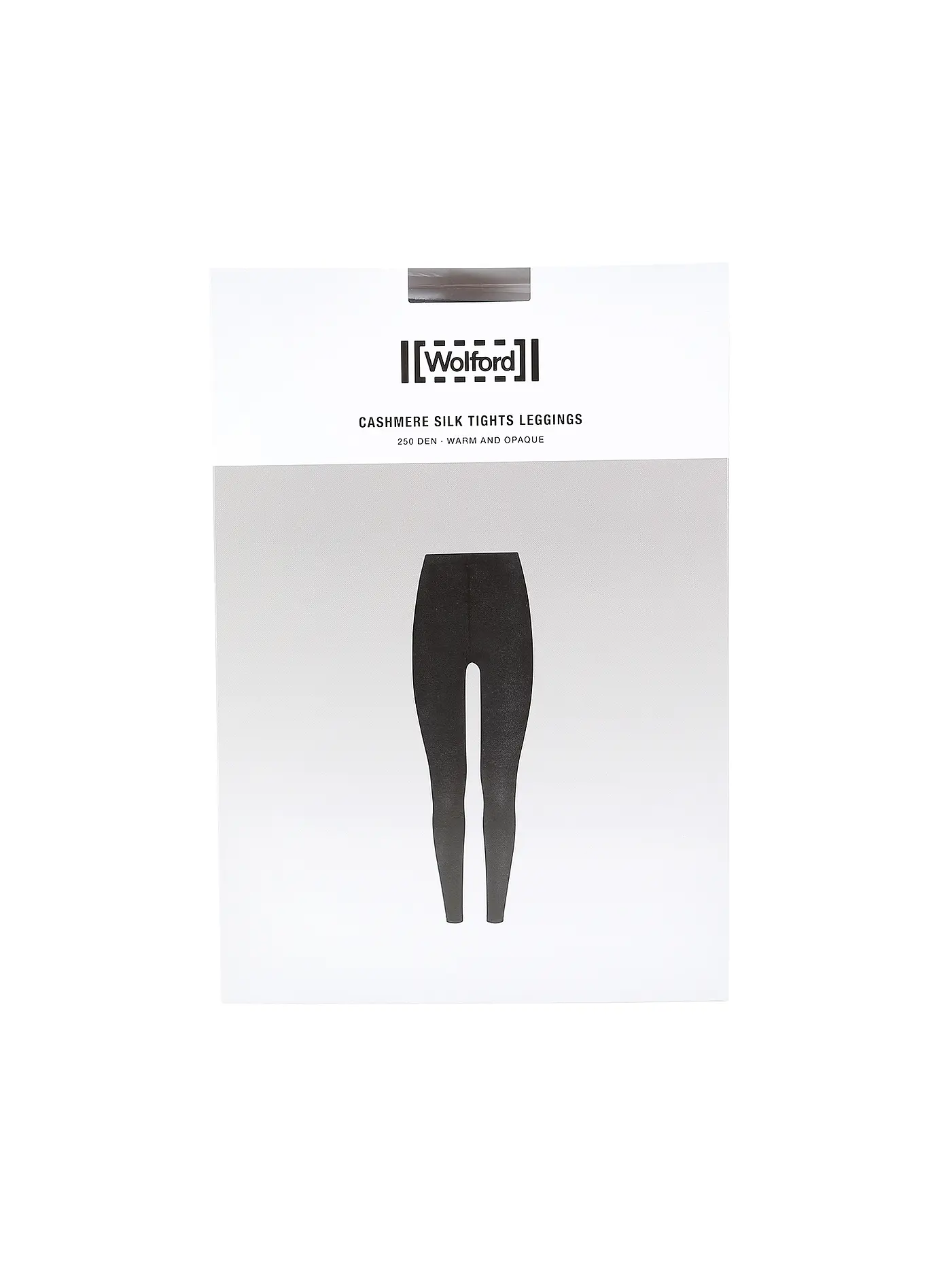 WOLFORD | Kaschmirleggings KASCHMIR-SEIDE (schwarz) | schwarz