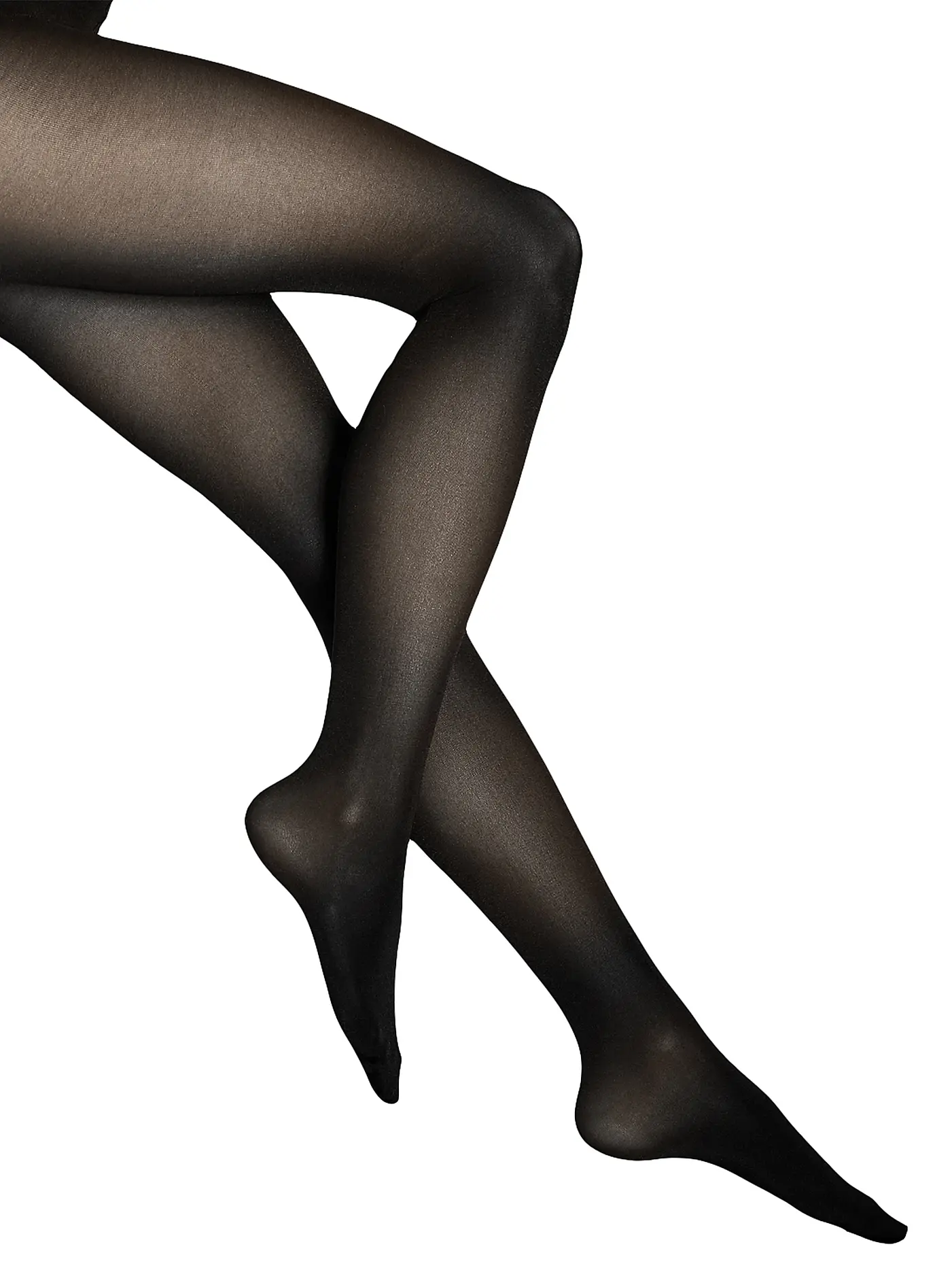 WOLFORD | Strumpfhose "Satin Opaque 50" (black) | schwarz
