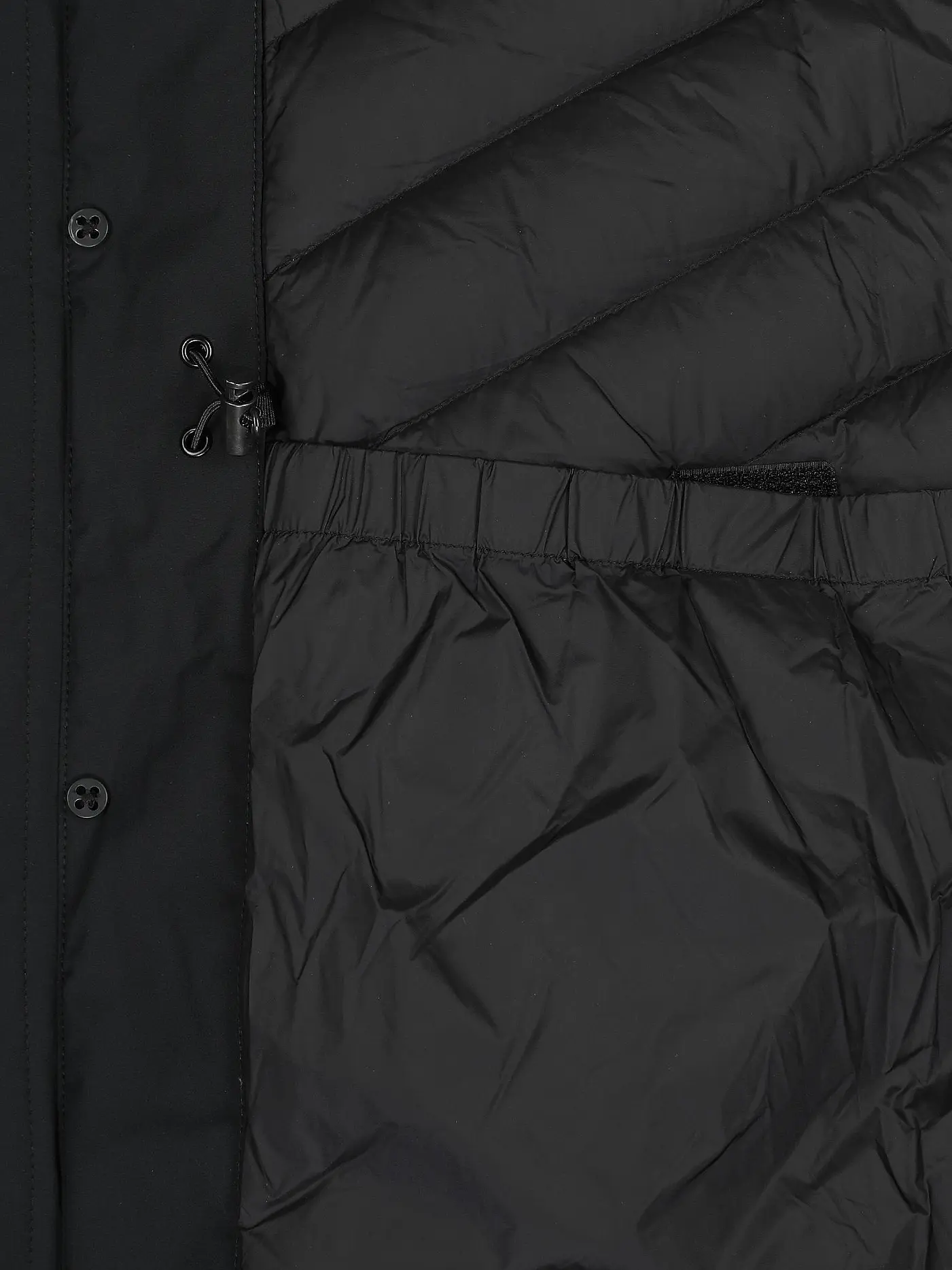 WOOLRICH | Daunenparka Regular Fit Arctic Stretch | schwarz