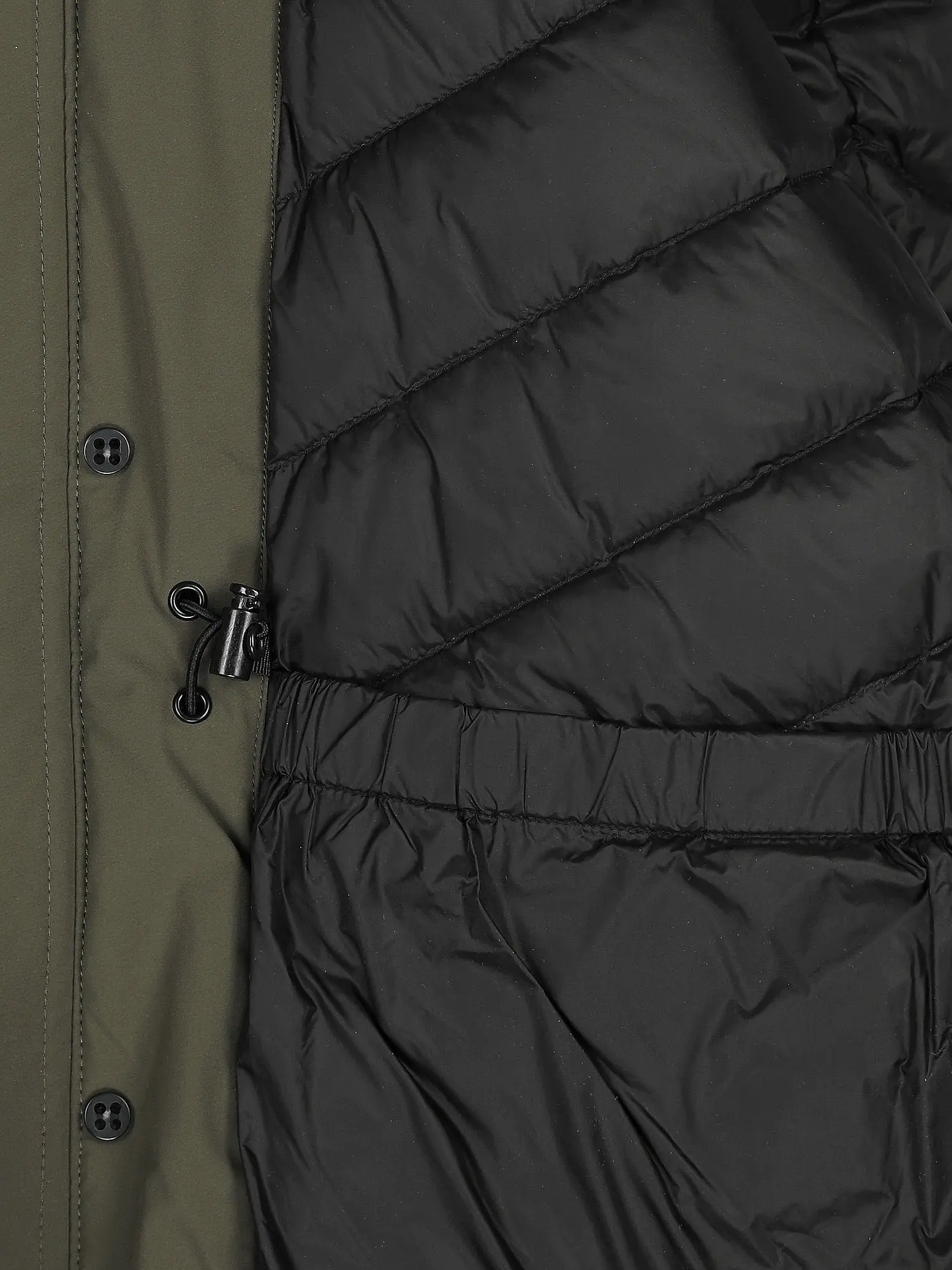 WOOLRICH | Daunenparka Regular Fit Arctic Stretch | grün