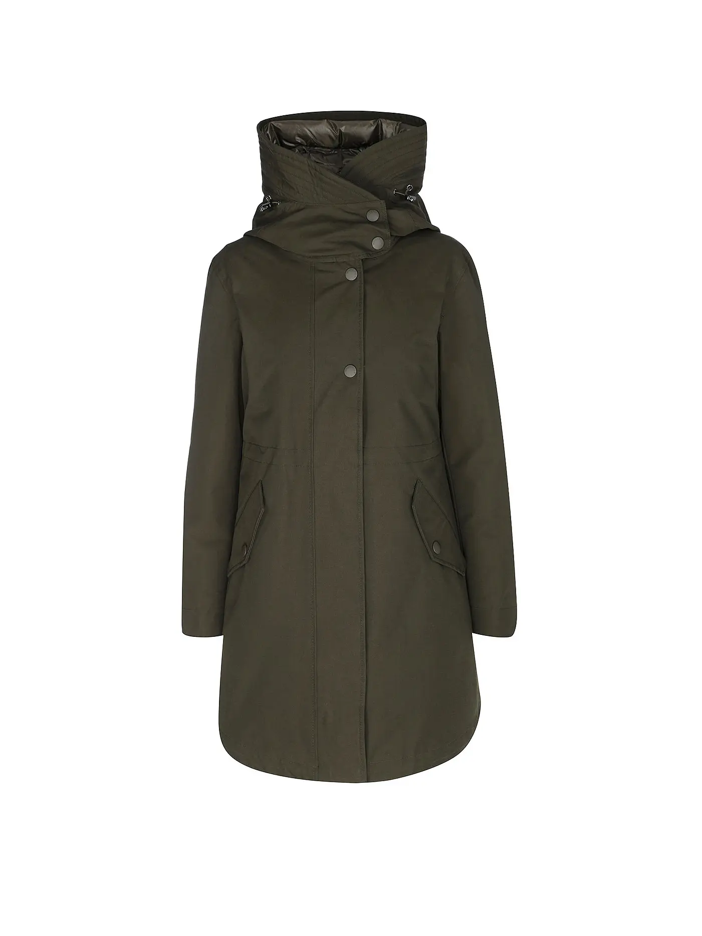 WOOLRICH | Parka 2in1 | dunkelgrün