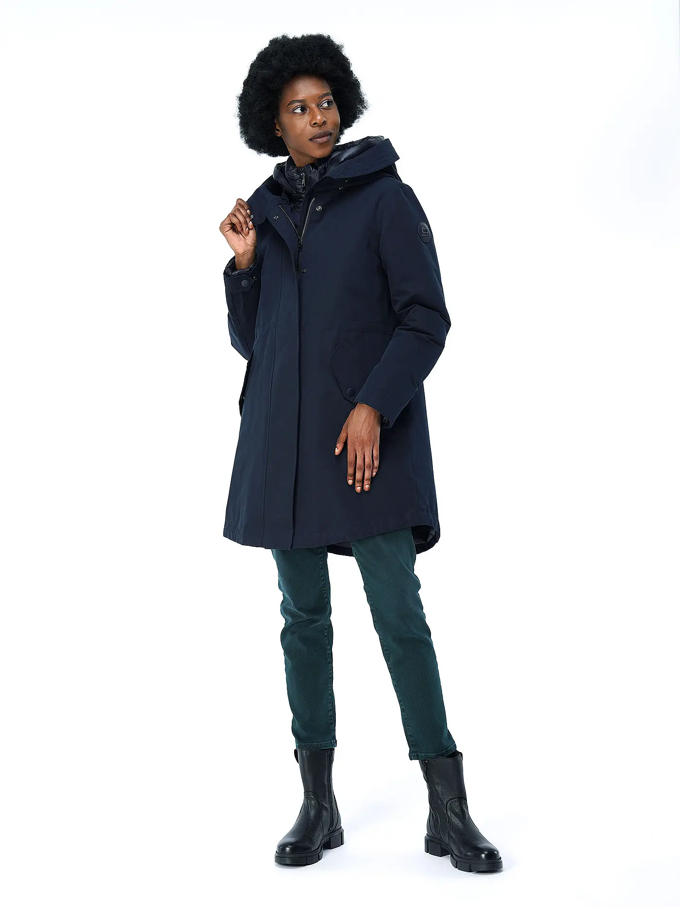 WOOLRICH | Parka 2in1 | dunkelblau