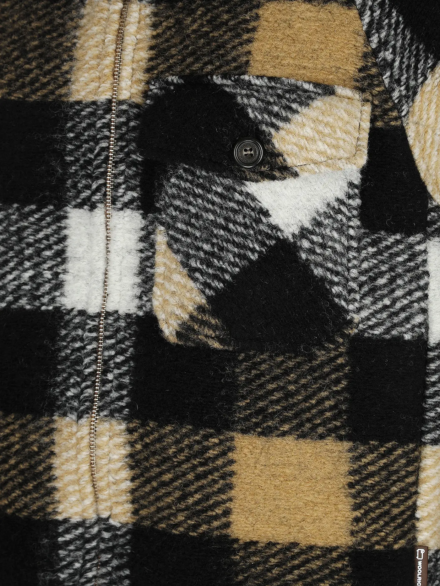 WOOLRICH | Wolljacke GENTRY TIMBER  | beige