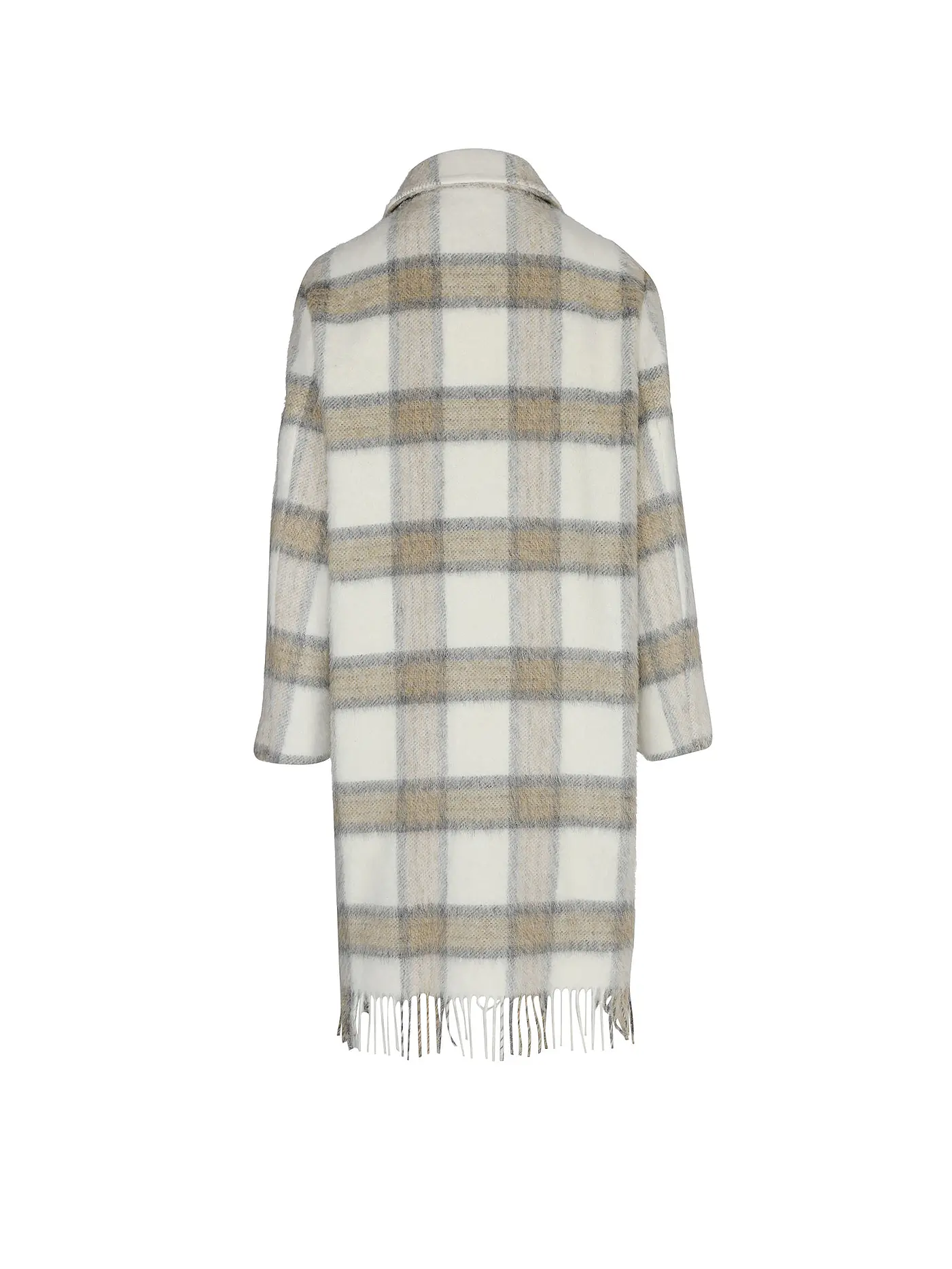 WOOLRICH | Wollmantel | creme