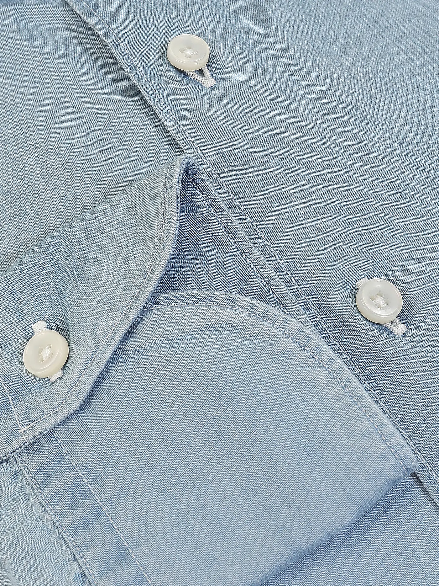 XACUS | Jeanshemd Tailor Fit | blau