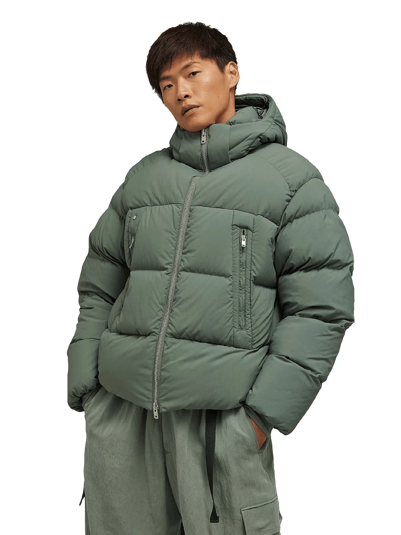 Y-3 | Steppjacke | olive