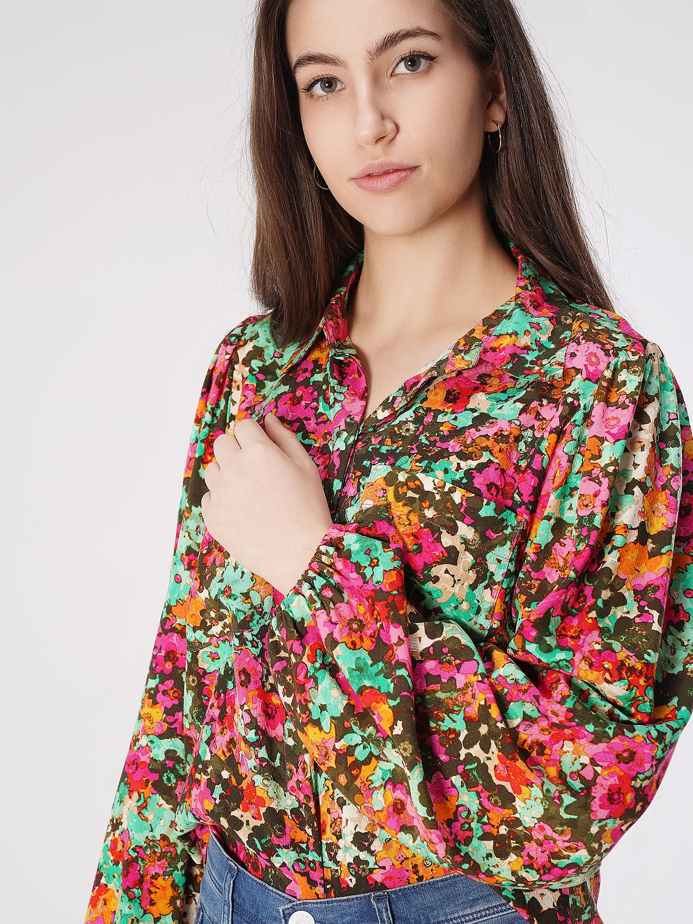 YAS | Bluse YASMING | rosa