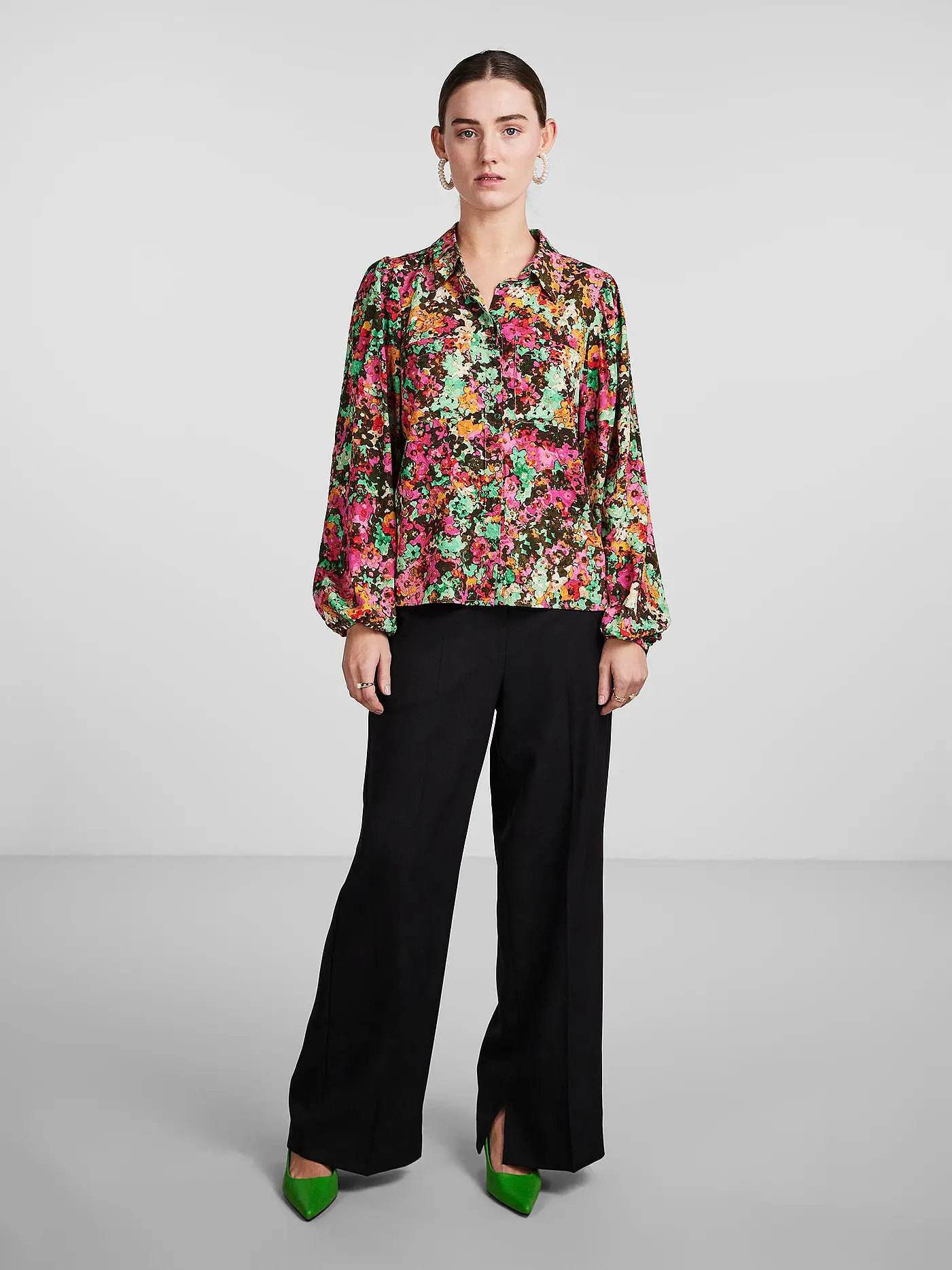 YAS | Bluse YASMING | rosa