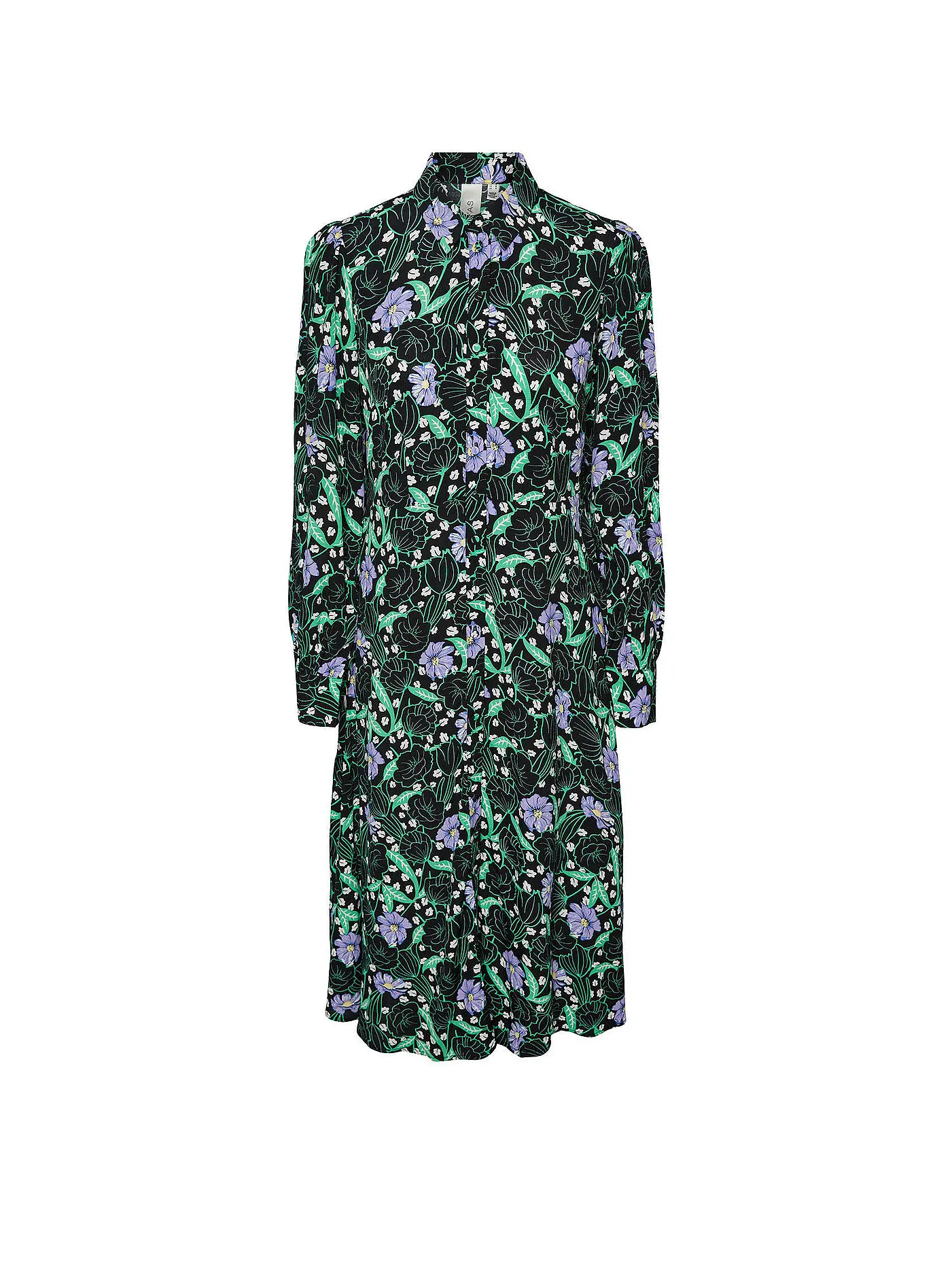 YAS | Hemdblusenkleid YASKATYRA | bunt