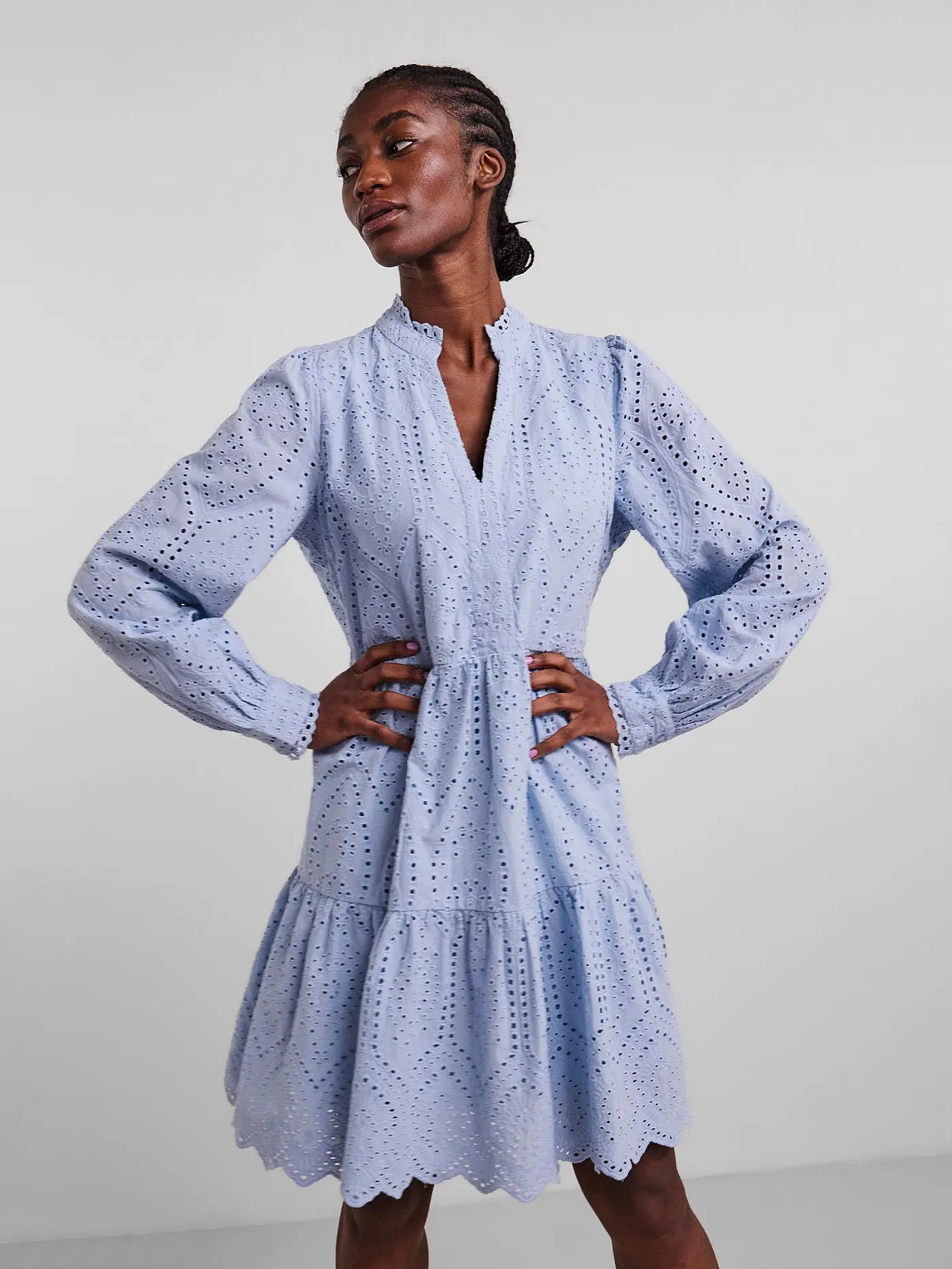 YAS | Kleid YASHOLI  | hellblau