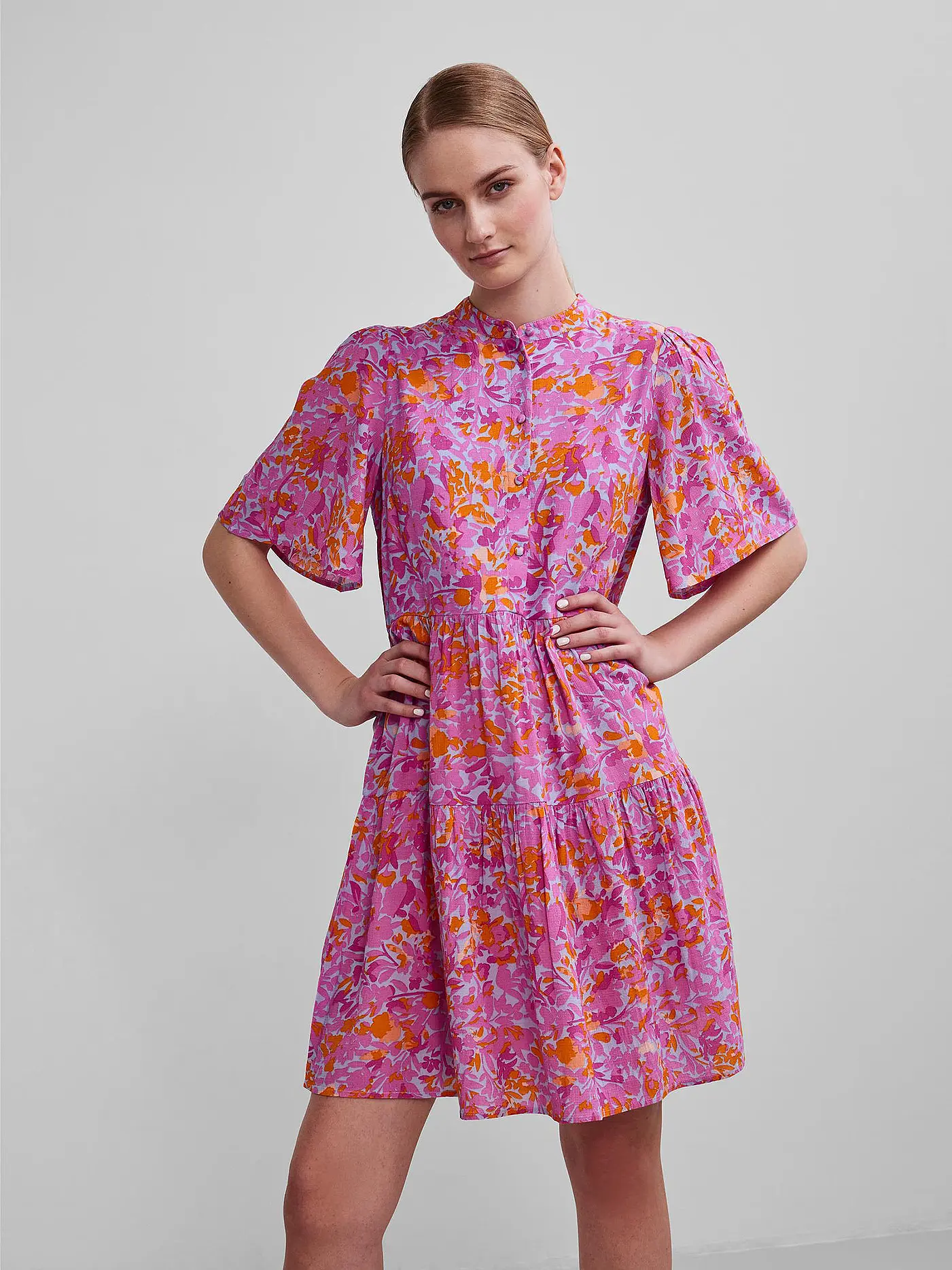 YAS | Kleid Yasoptimo | bunt