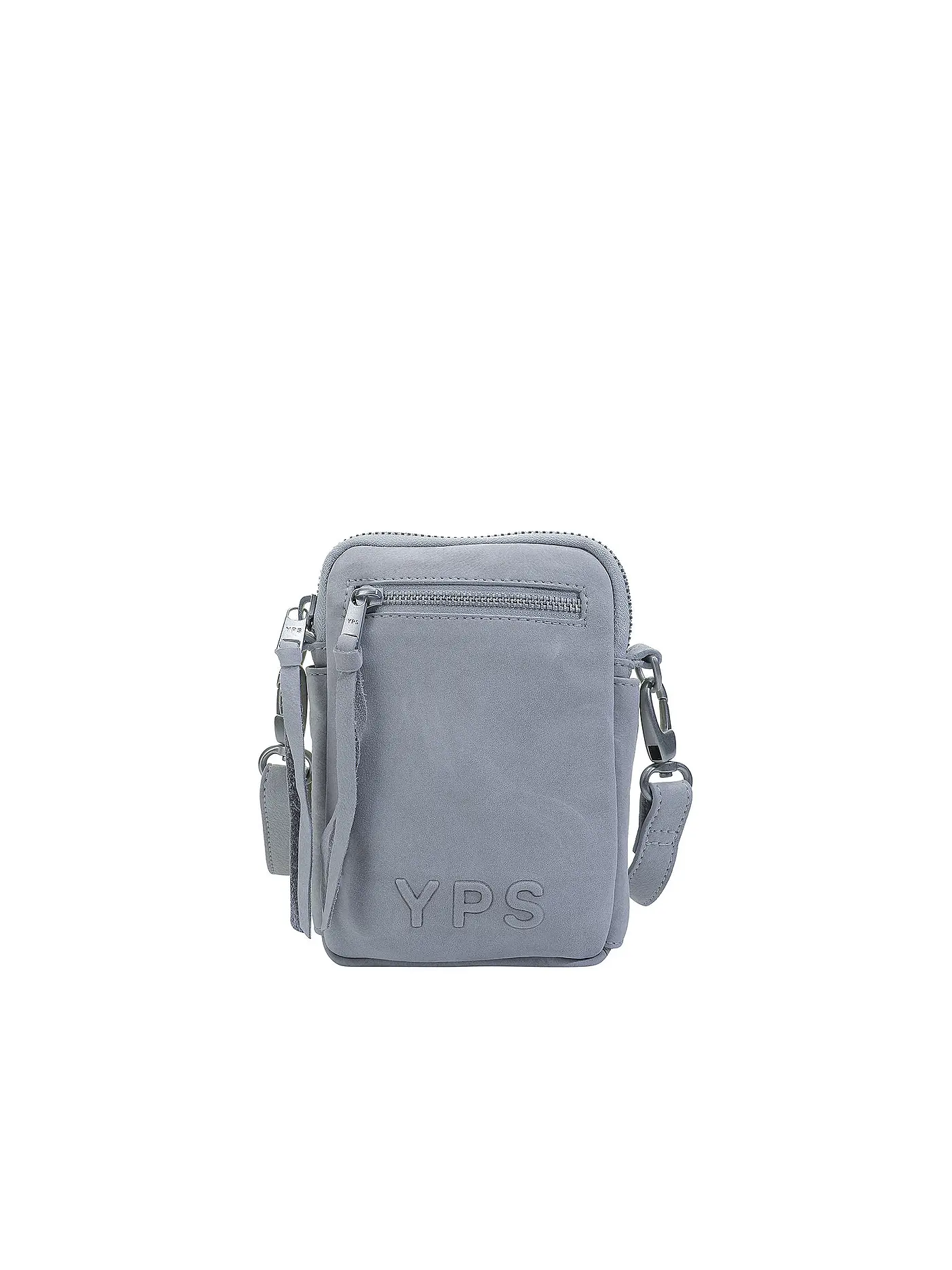 YPS | Ledertasche - Umhängetasche AMADO | grau