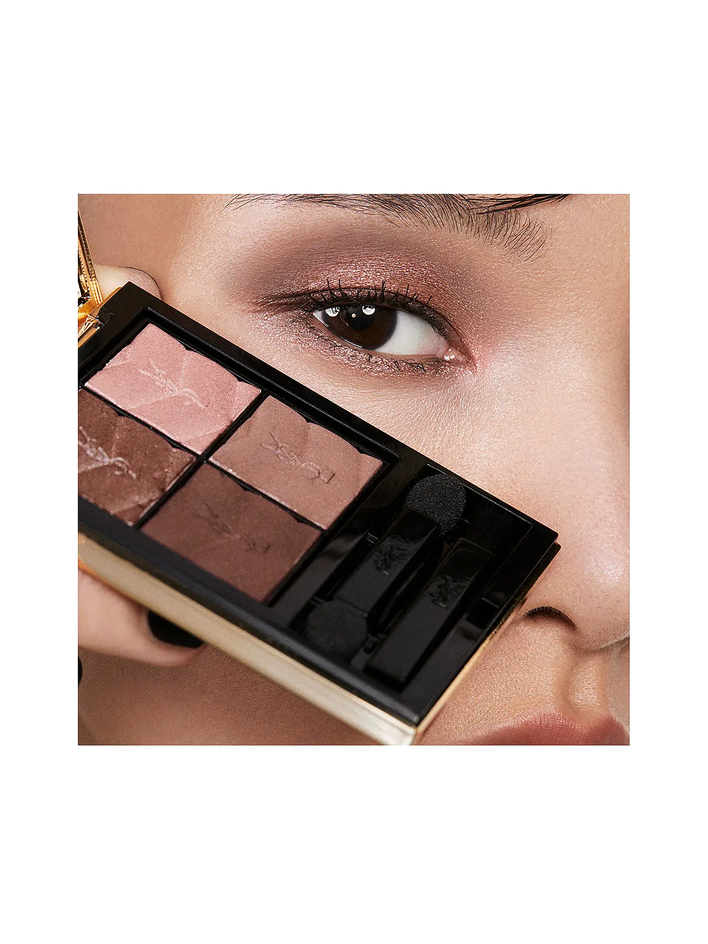 YVES SAINT LAURENT | Lidschatten - COUTURE MINI CLUTCH Lidschattenpalette (N°1) | rosa