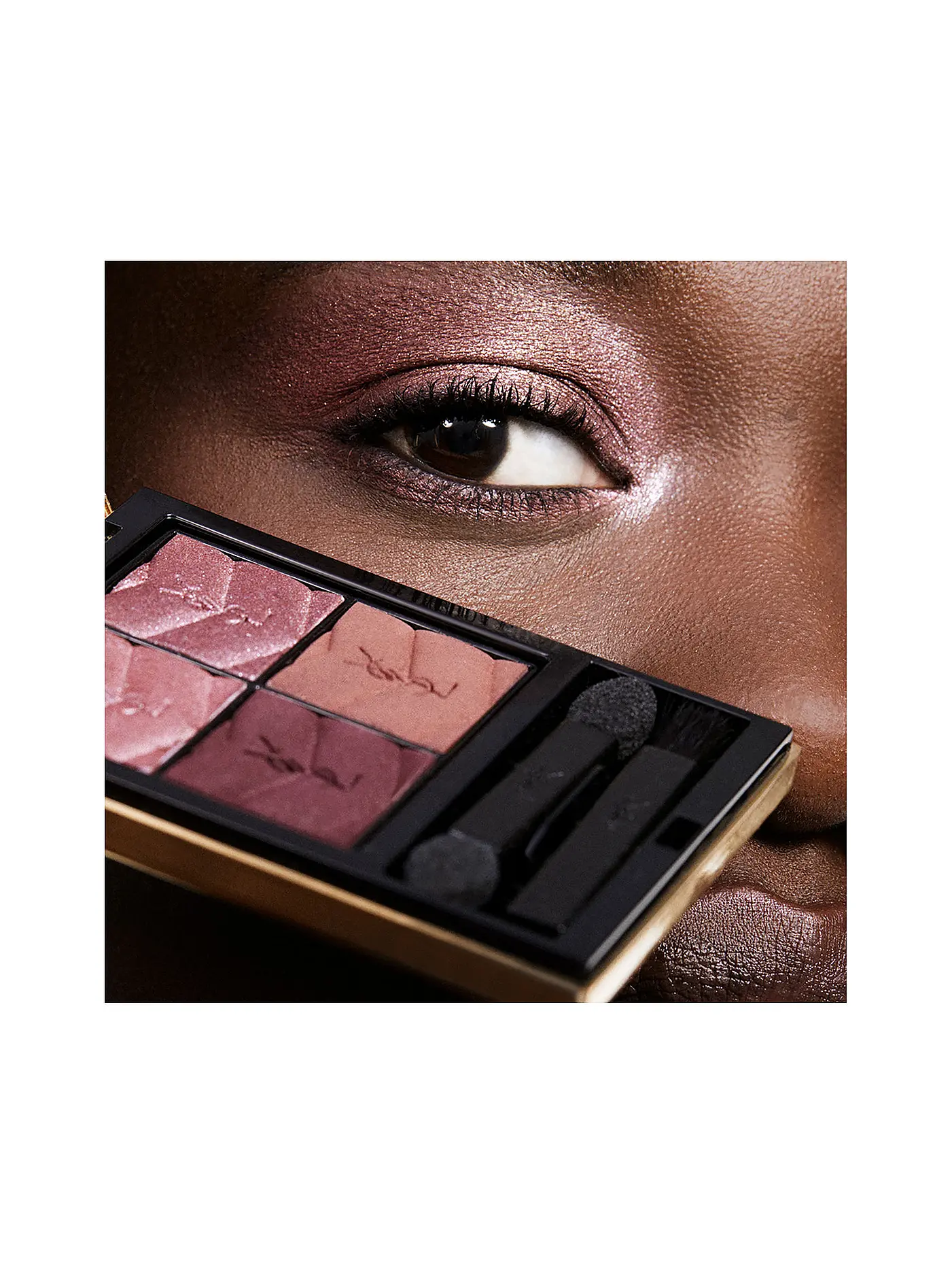 YVES SAINT LAURENT | Lidschatten - COUTURE MINI CLUTCH Lidschattenpalette (N°4) | rosa