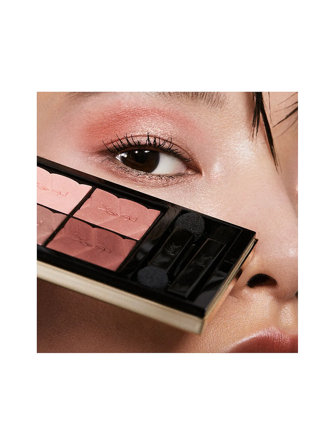 YVES SAINT LAURENT | Lidschatten - COUTURE MINI CLUTCH Lidschattenpalette (N°6) | hellbraun