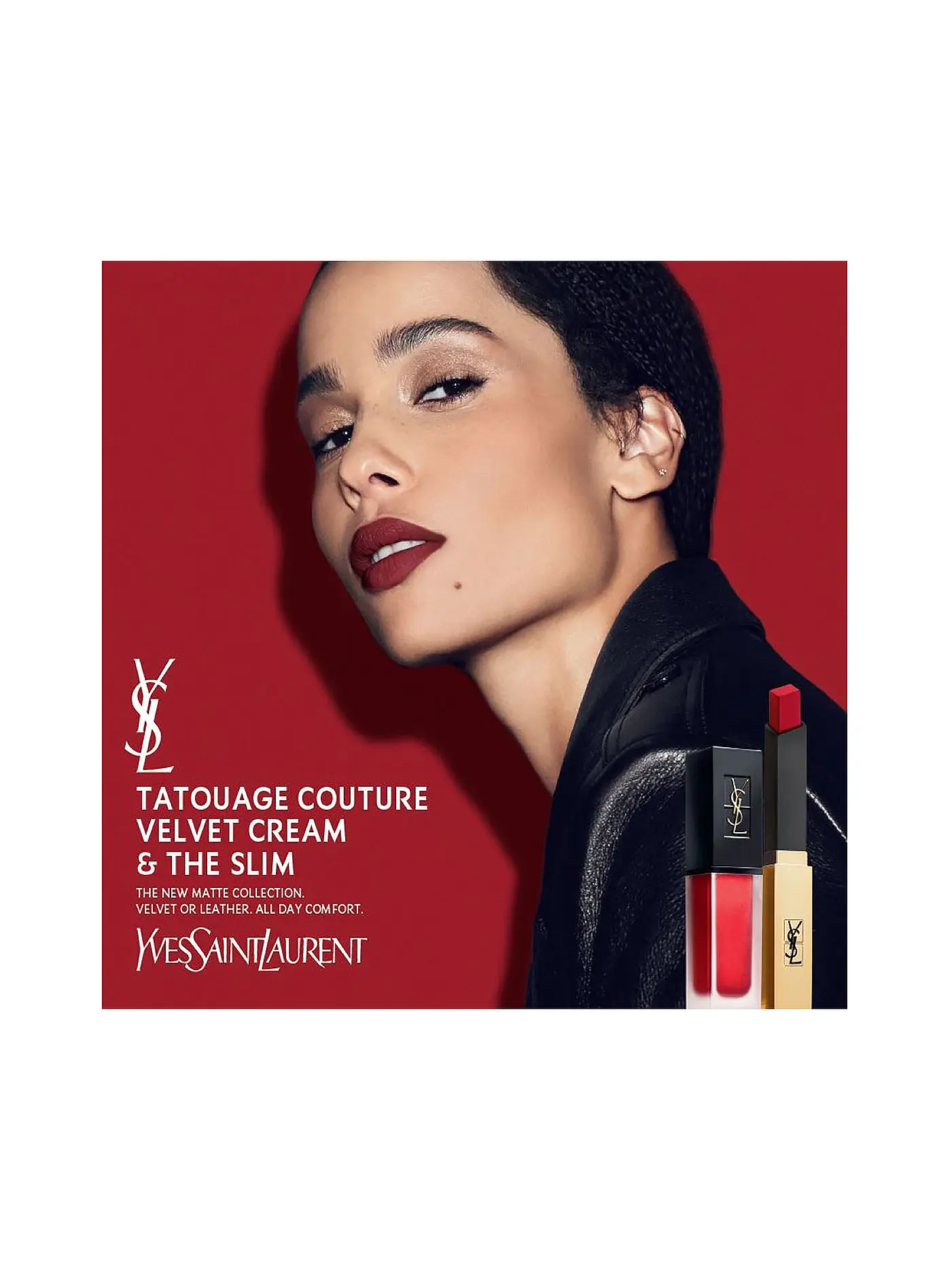 YVES SAINT LAURENT | Lippenstift - Rouge Pur Couture The Slim ( 26 Rouge Mirage ) | rot